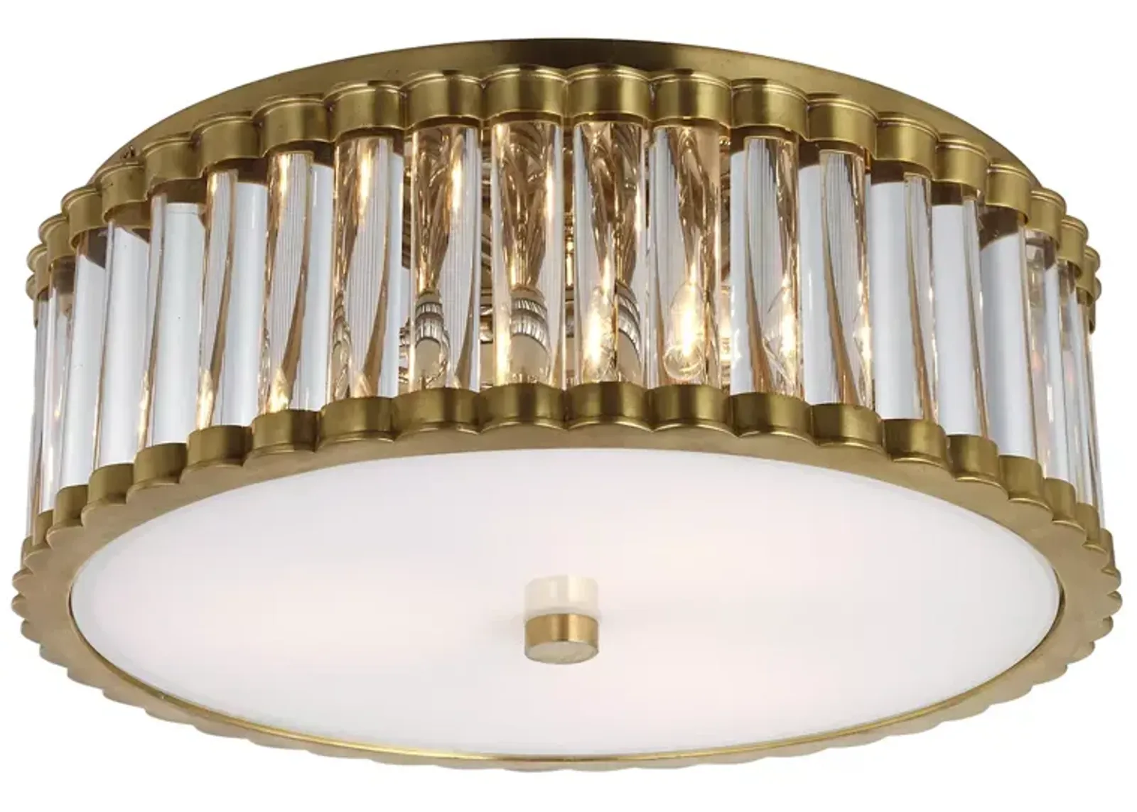 Chapman & Myers Kean 14" Flush Mount Light