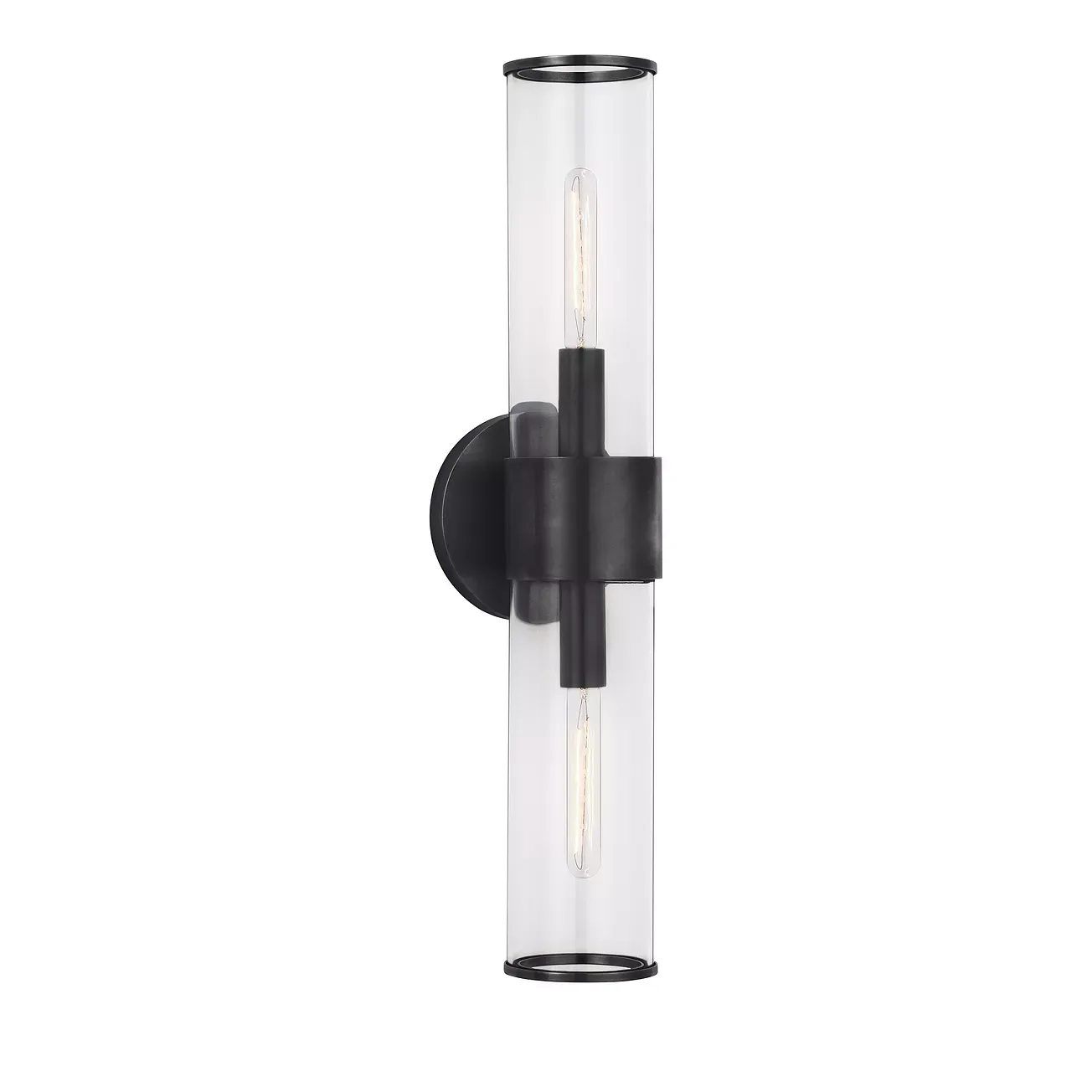 Kelly Wearstler Liaison Medium Sconce with Clear Glass Shade