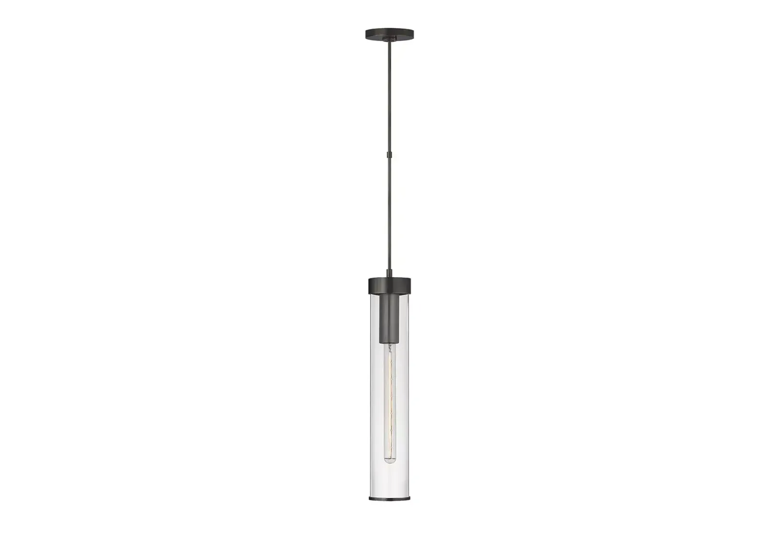 Kelly Wearstler Liaison Long Pendant with Clear Glass