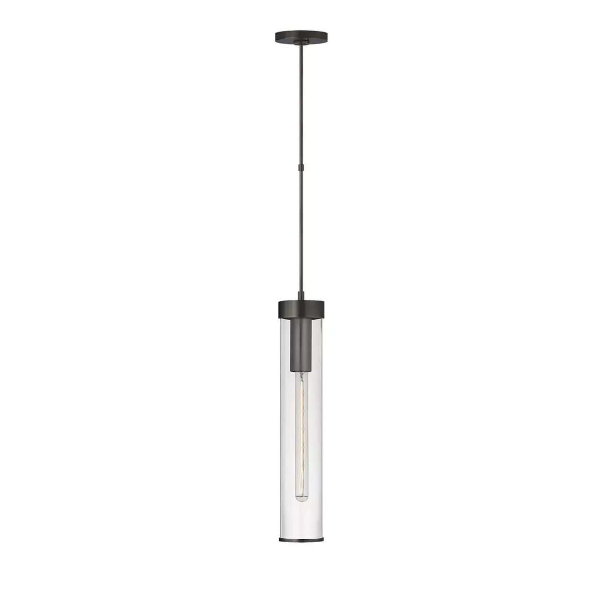 Kelly Wearstler Liaison Long Pendant with Clear Glass