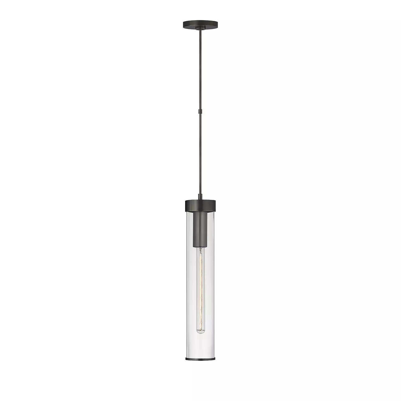 Kelly Wearstler Liaison Long Pendant with Clear Glass