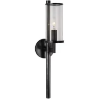 Kelly Wearstler Liaison Single Sconce with Clear Glass Shade