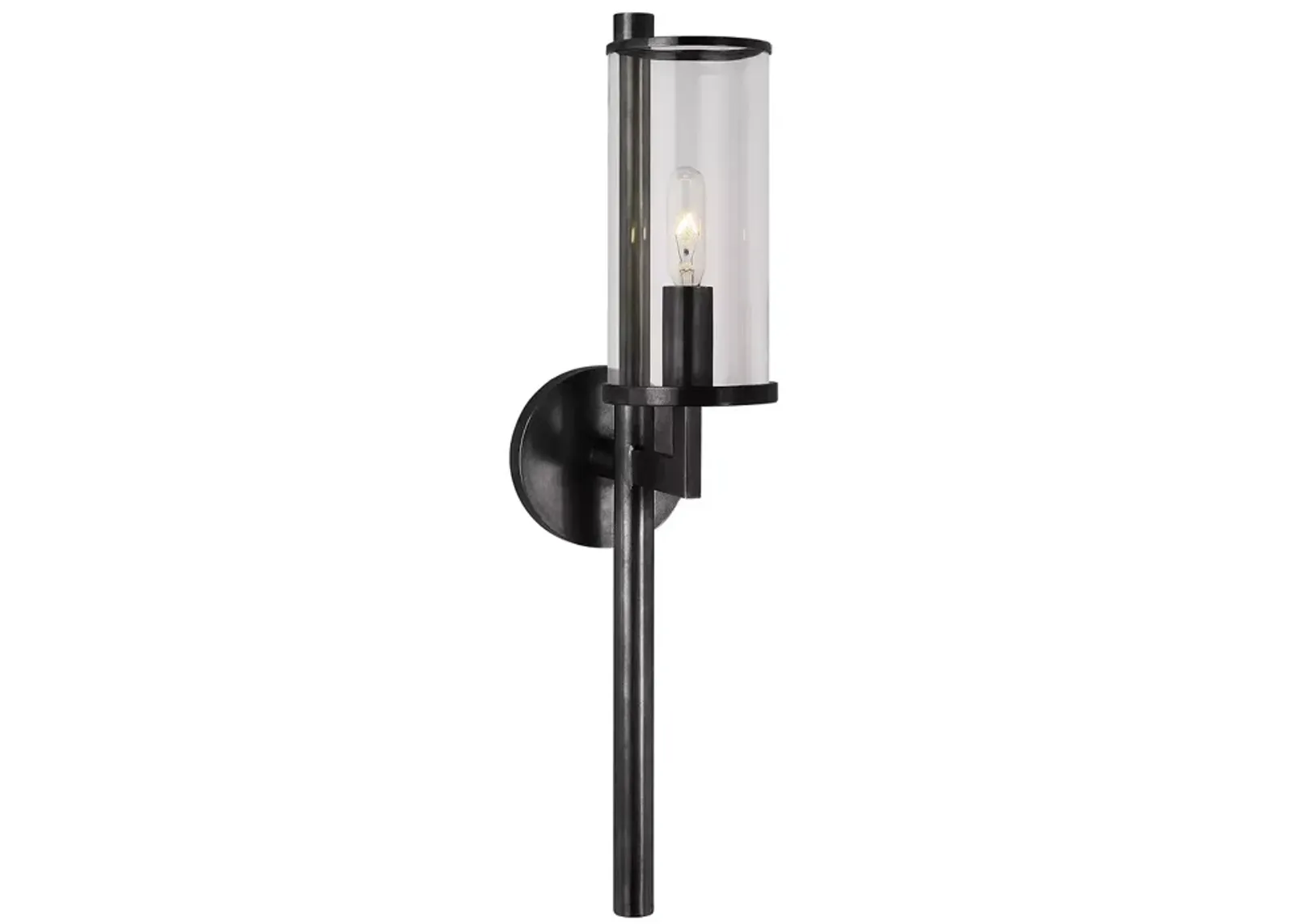 Kelly Wearstler Liaison Single Sconce with Clear Glass Shade