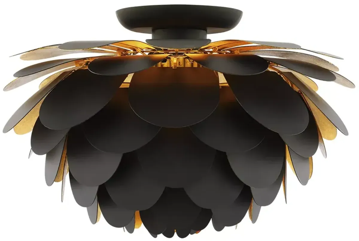 Chapman & Myers Cynara Large Flush Mount