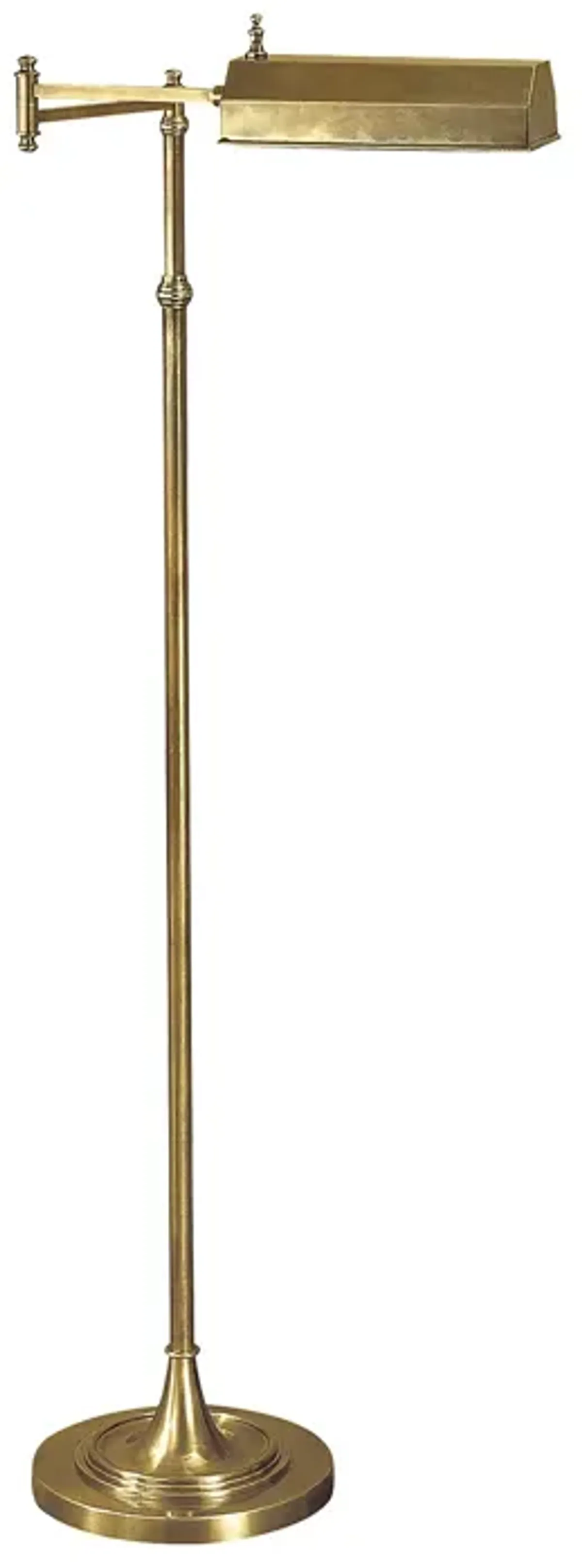 Chapman & Myers Dorchester Swing Arm Pharmacy Floor Lamp