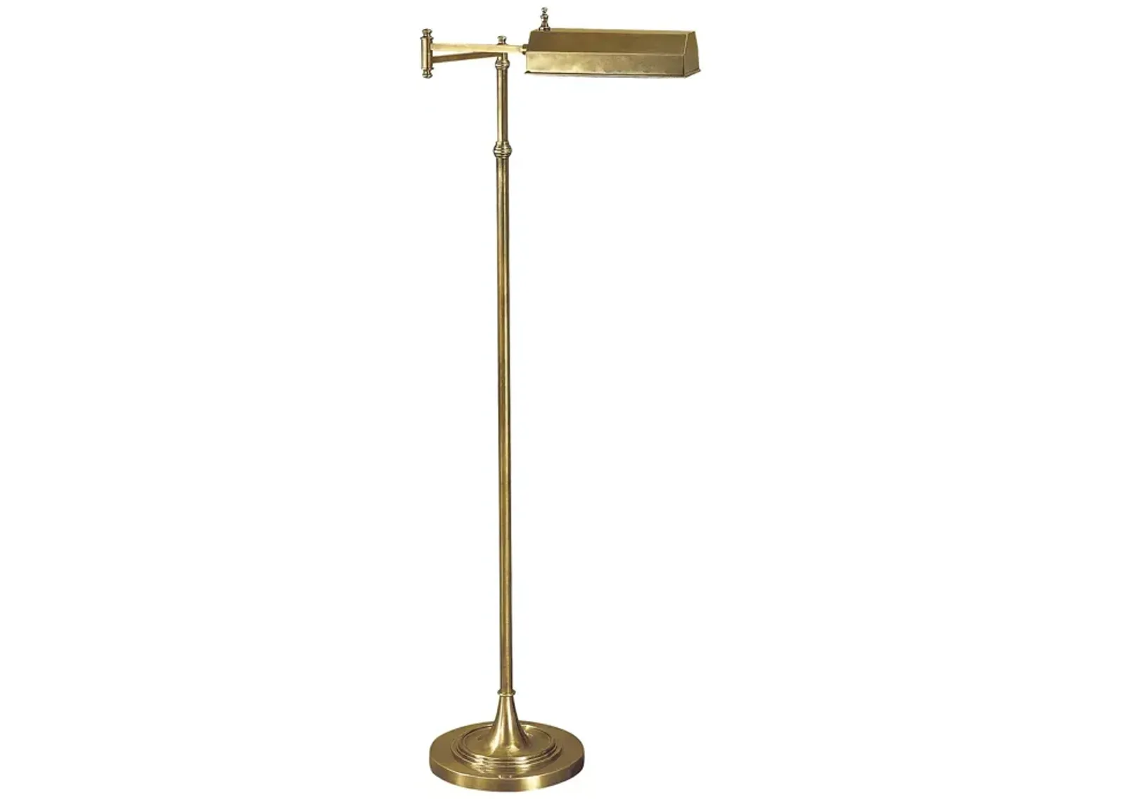 Chapman & Myers Dorchester Swing Arm Pharmacy Floor Lamp