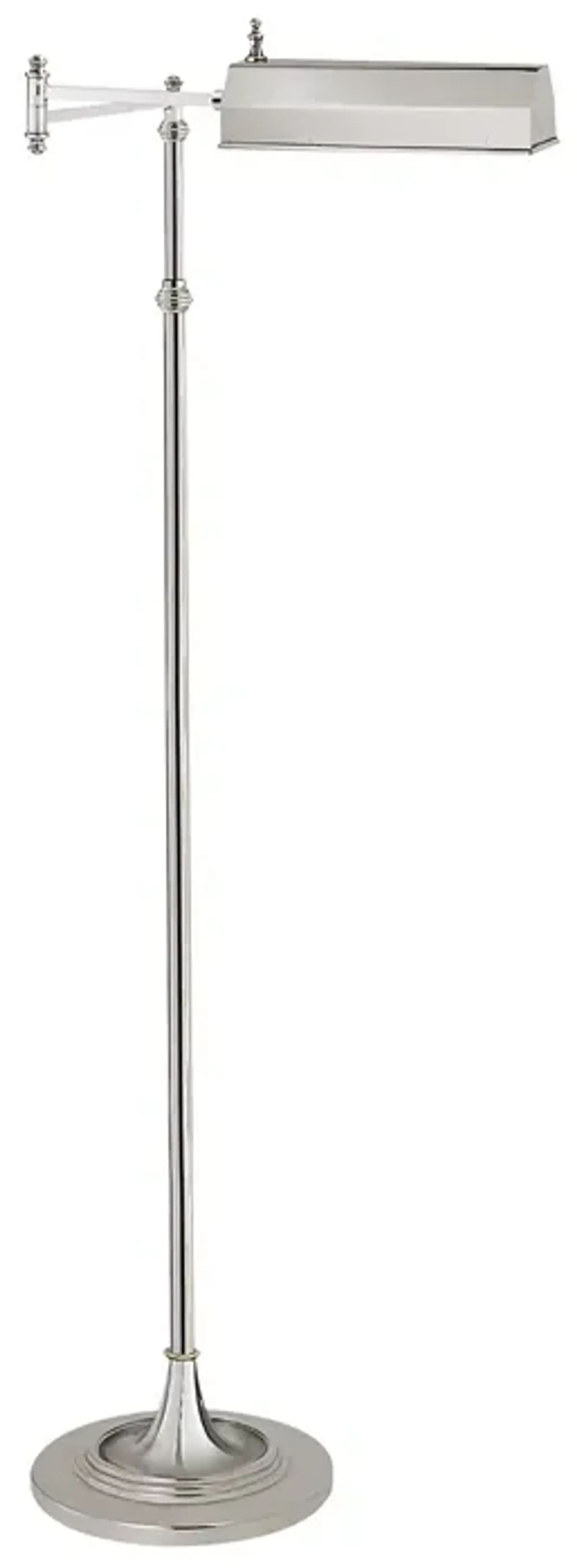 Chapman & Myers Dorchester Swing Arm Pharmacy Floor Lamp