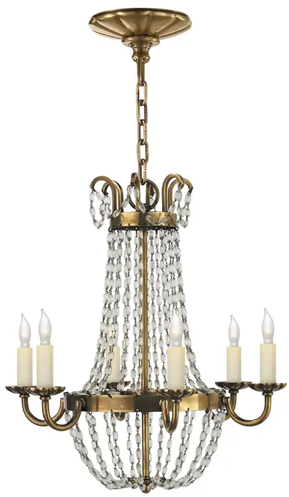 Chapman & Myers Petite Paris Flea Market Chandelier