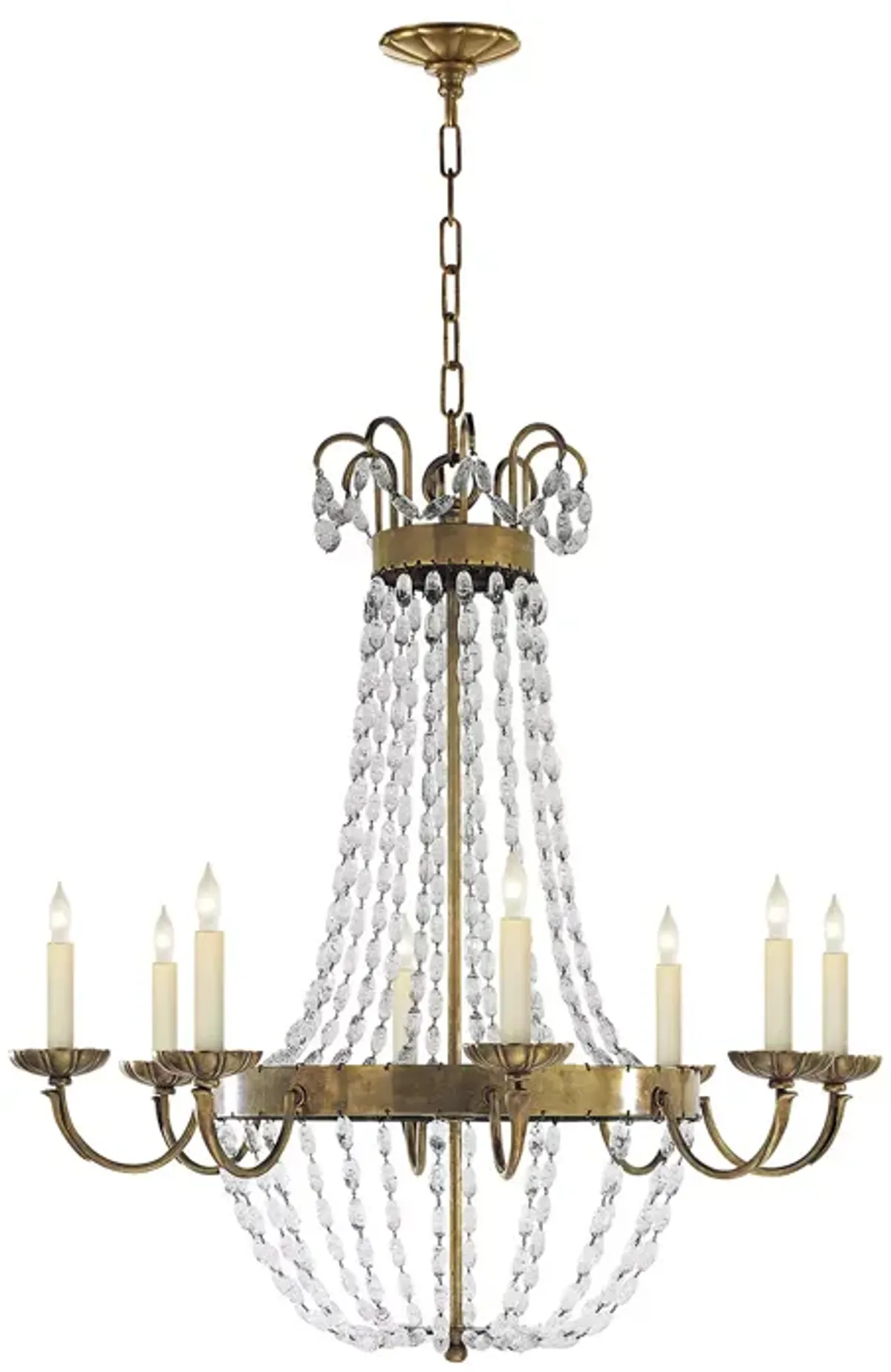 Chapman & Myers Paris Flea Market Large Chandelier