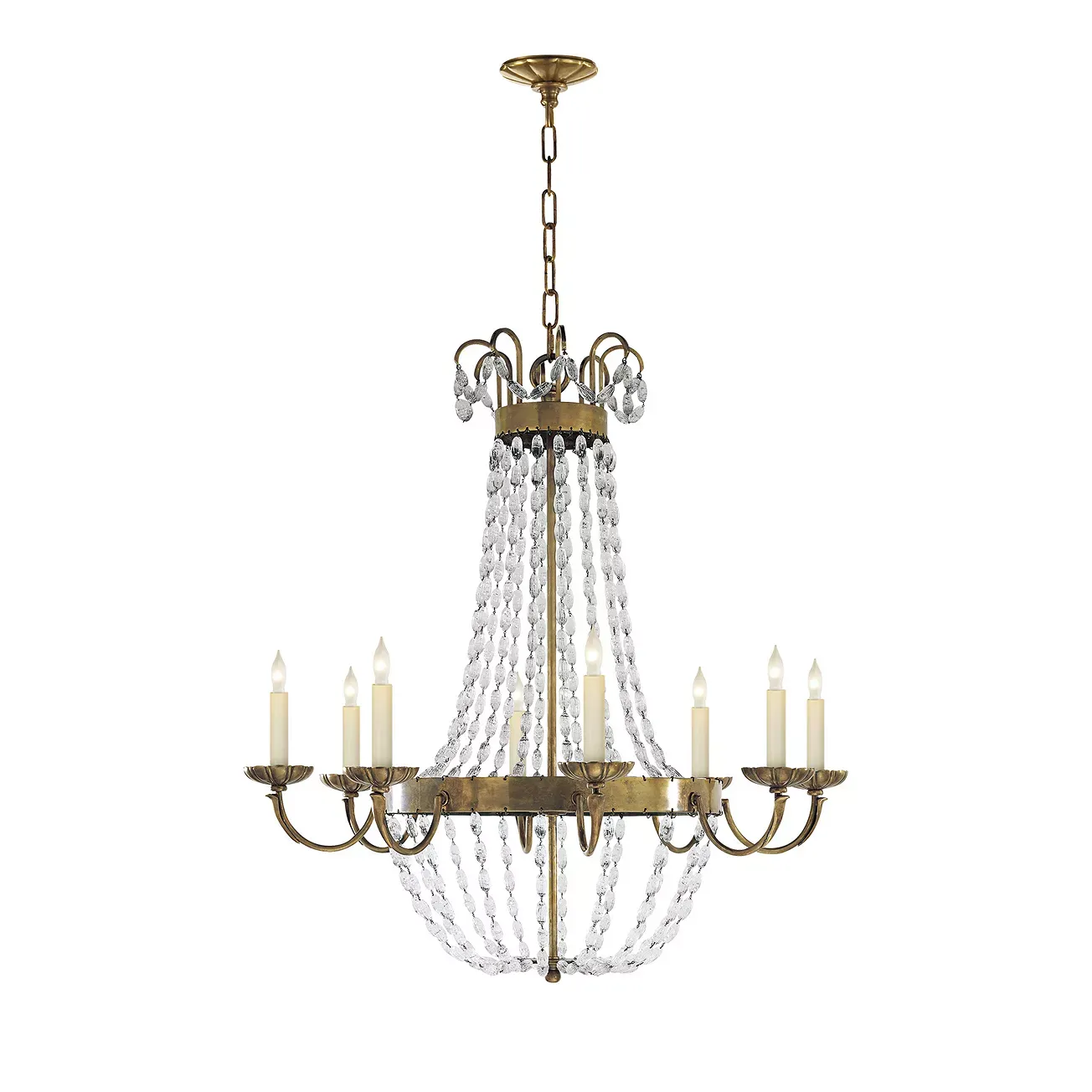 Chapman & Myers Paris Flea Market Large Chandelier