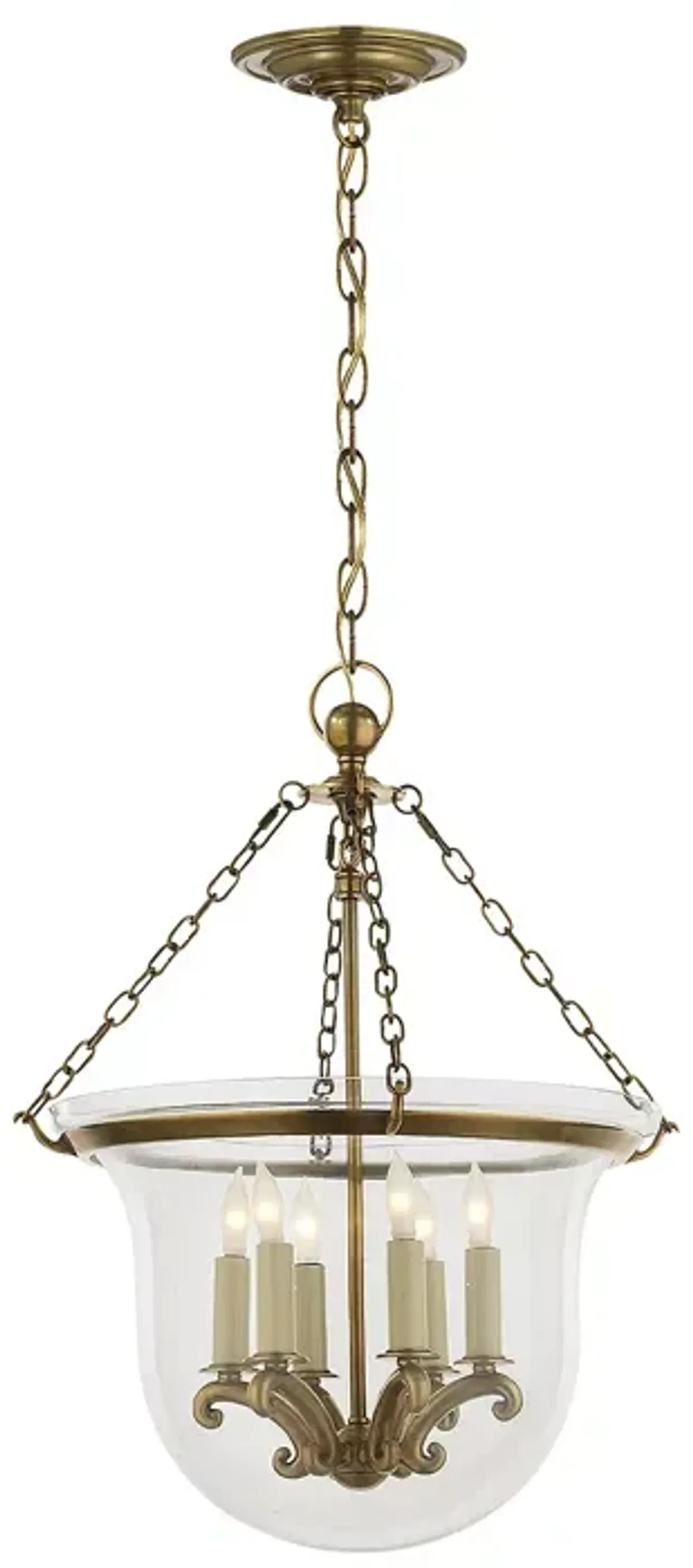 Chapman & Myers Country Medium Bell Jar Lantern