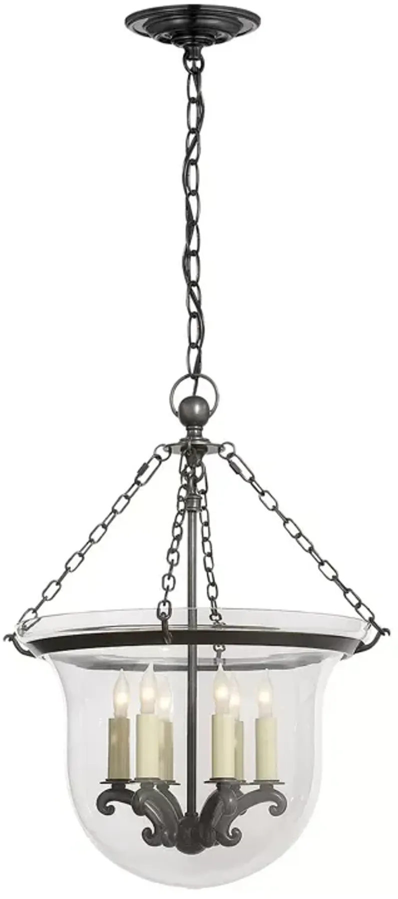 Chapman & Myers Country Medium Bell Jar Lantern
