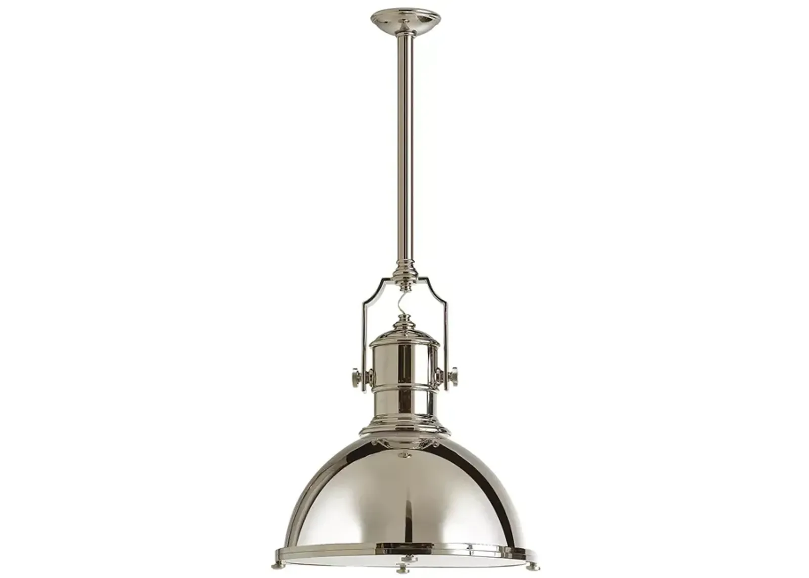 Chapman & Myers Country Industrial Pendant, Large 