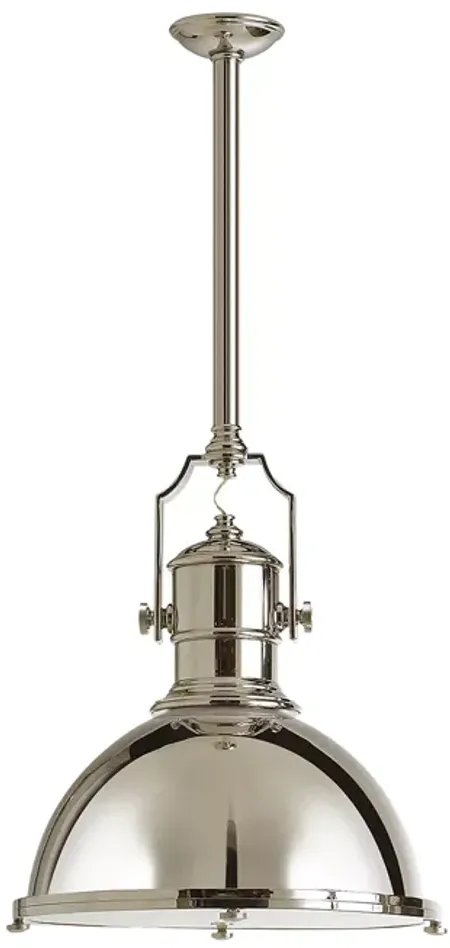 Chapman & Myers Country Industrial Pendant, Large 