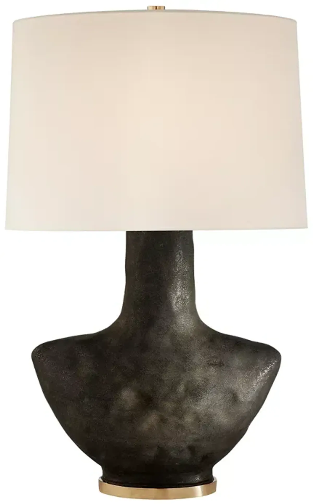 Kelly Wearstler Armato Small Table Lamp with Linen Shade