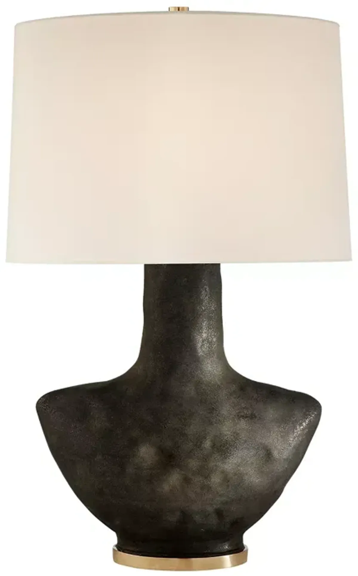 Kelly Wearstler Armato Small Table Lamp with Linen Shade