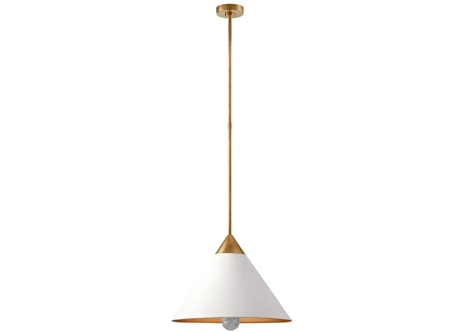 Kelly Wearstler Cleo Brass Pendant