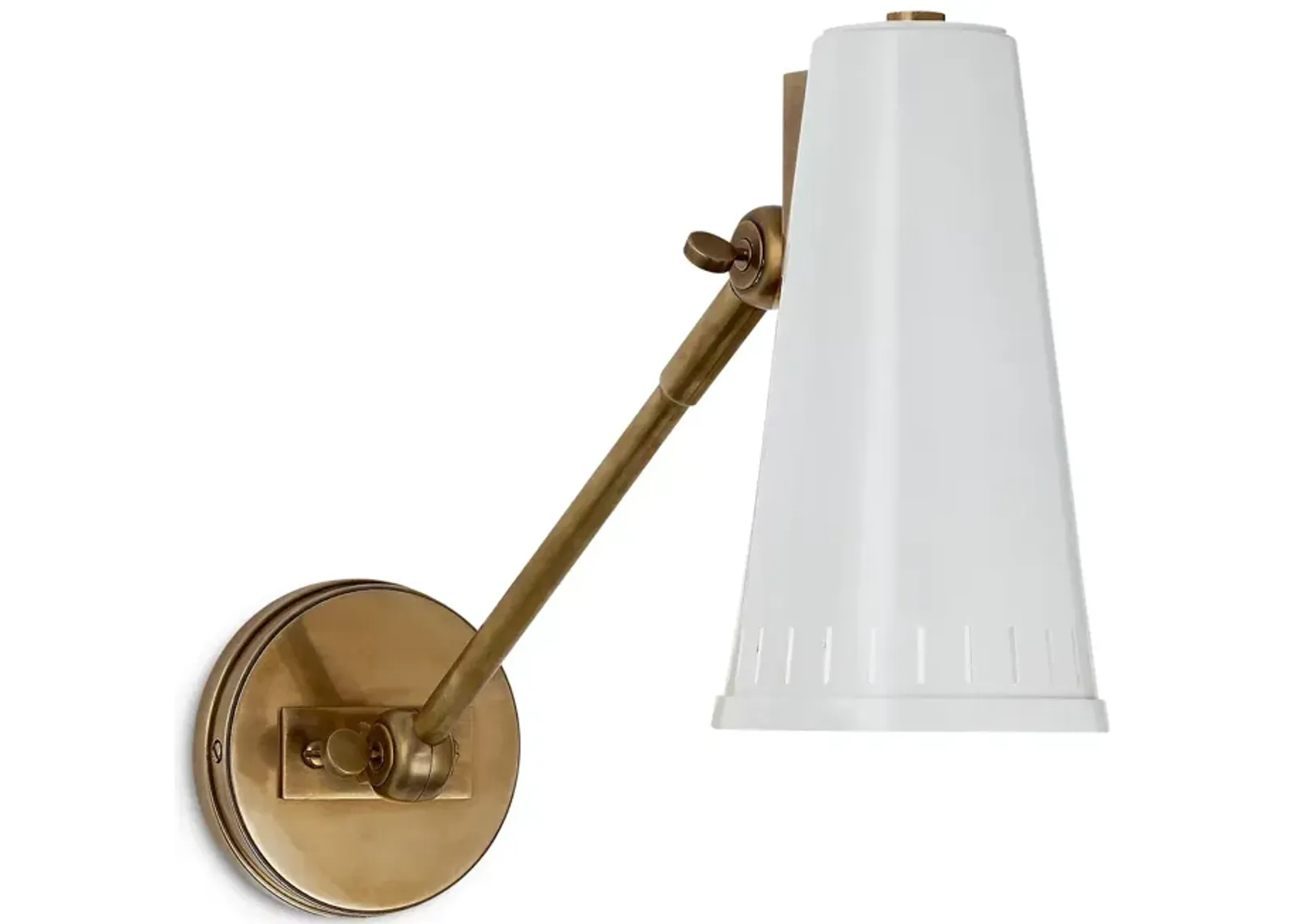 Thomas O'Brien Antonio Adjustable One-Arm Wall Lamp