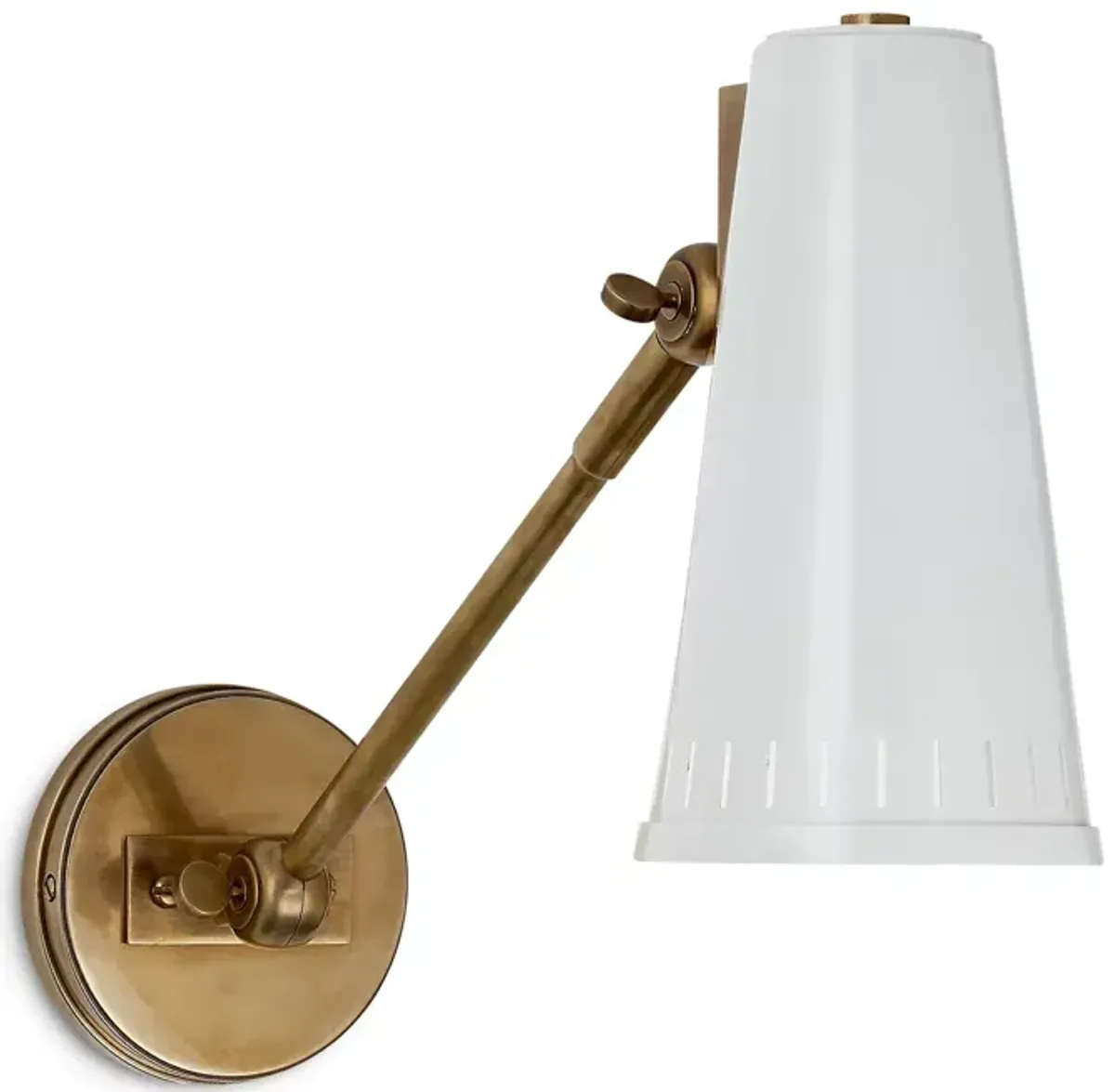 Thomas O'Brien Antonio Adjustable One-Arm Wall Lamp