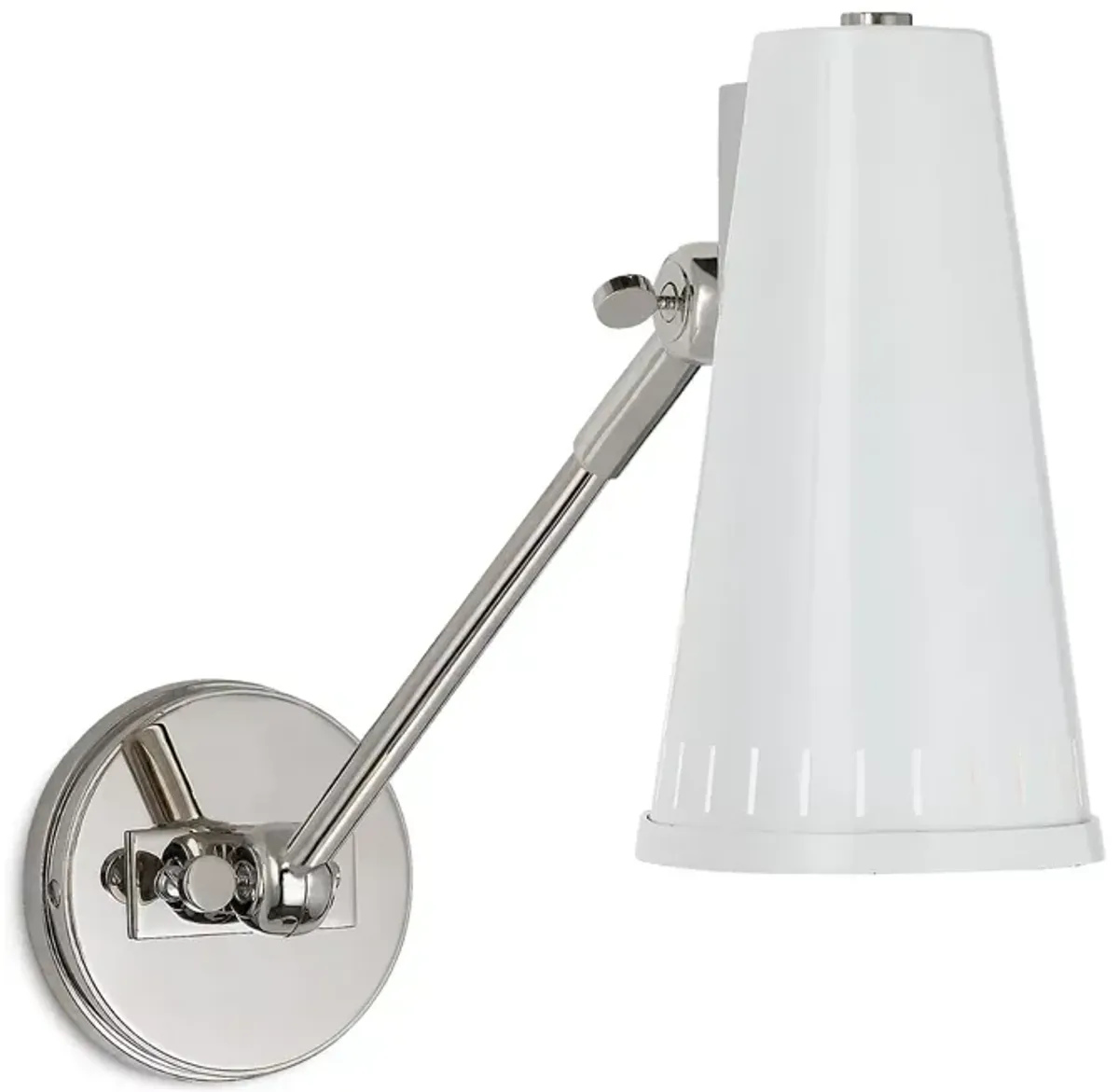 Thomas O'Brien Antonio Adjustable One-Arm Wall Lamp