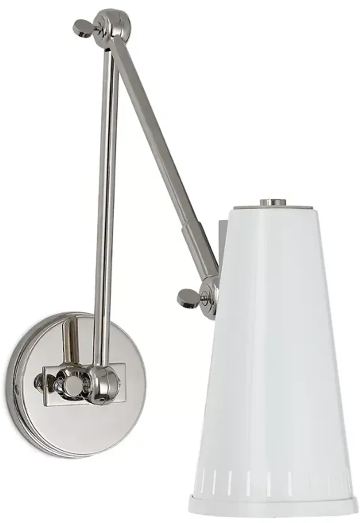 Thomas O'Brien Antonio Adjustable Two-Arm Wall Lamp