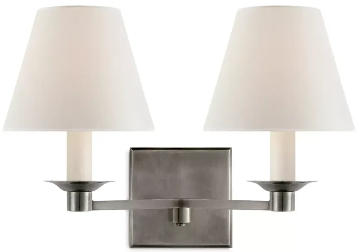 Ralph Lauren Evans Double Arm Sconce