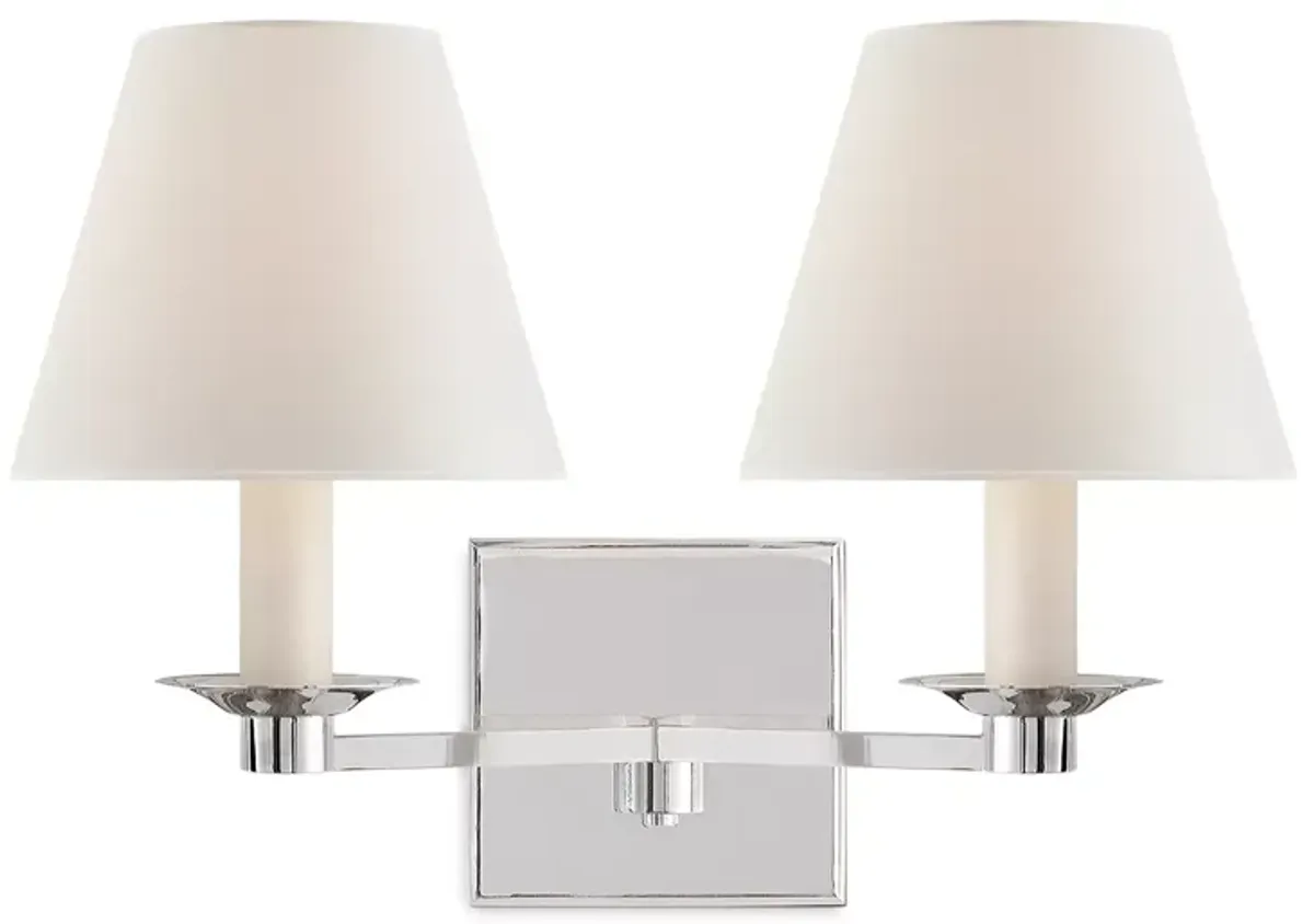 Ralph Lauren Evans Double Arm Sconce