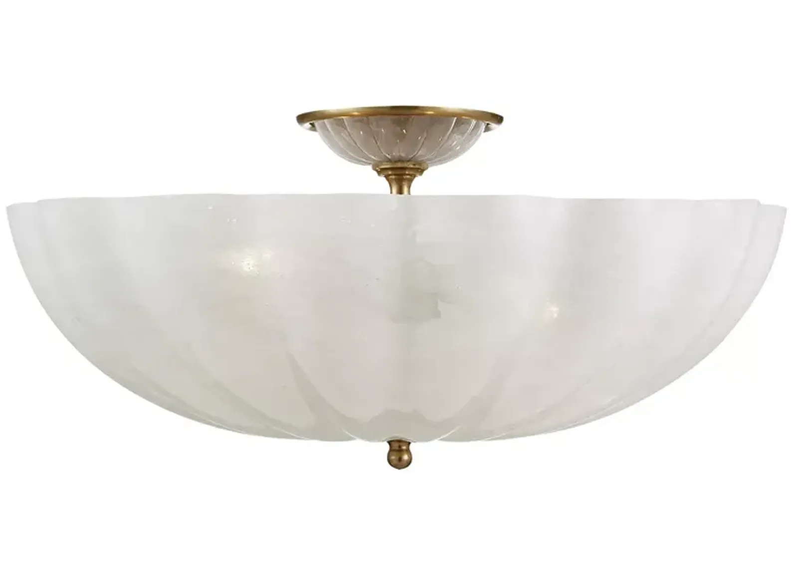 Visual Comfort Rosehill Large Semi Flush Mount