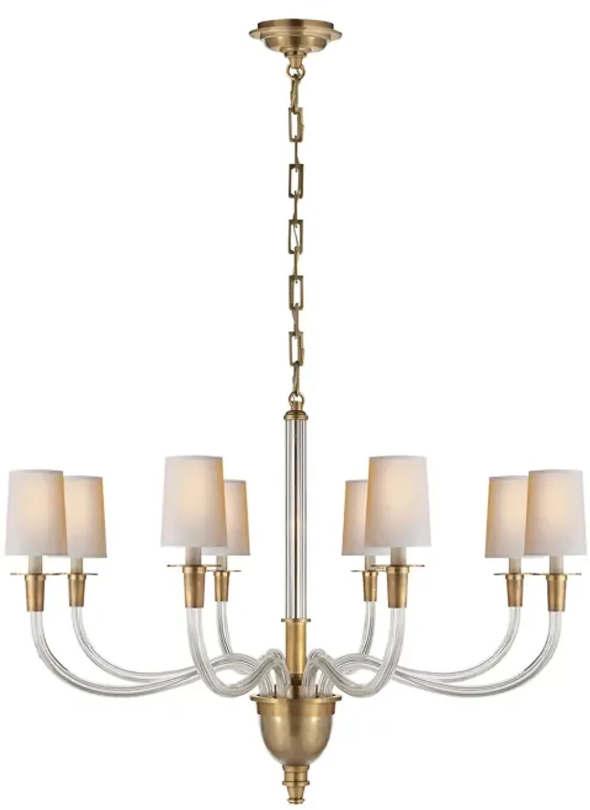 Thomas O'Brien Vivian Large One-Tier Chandelier