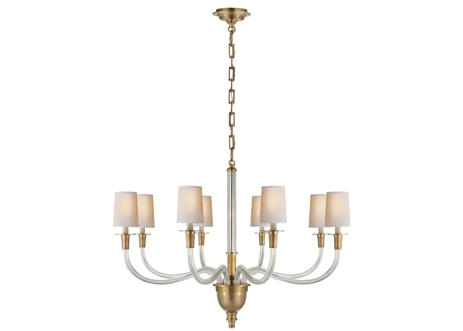 Thomas O'Brien Vivian Large One-Tier Chandelier