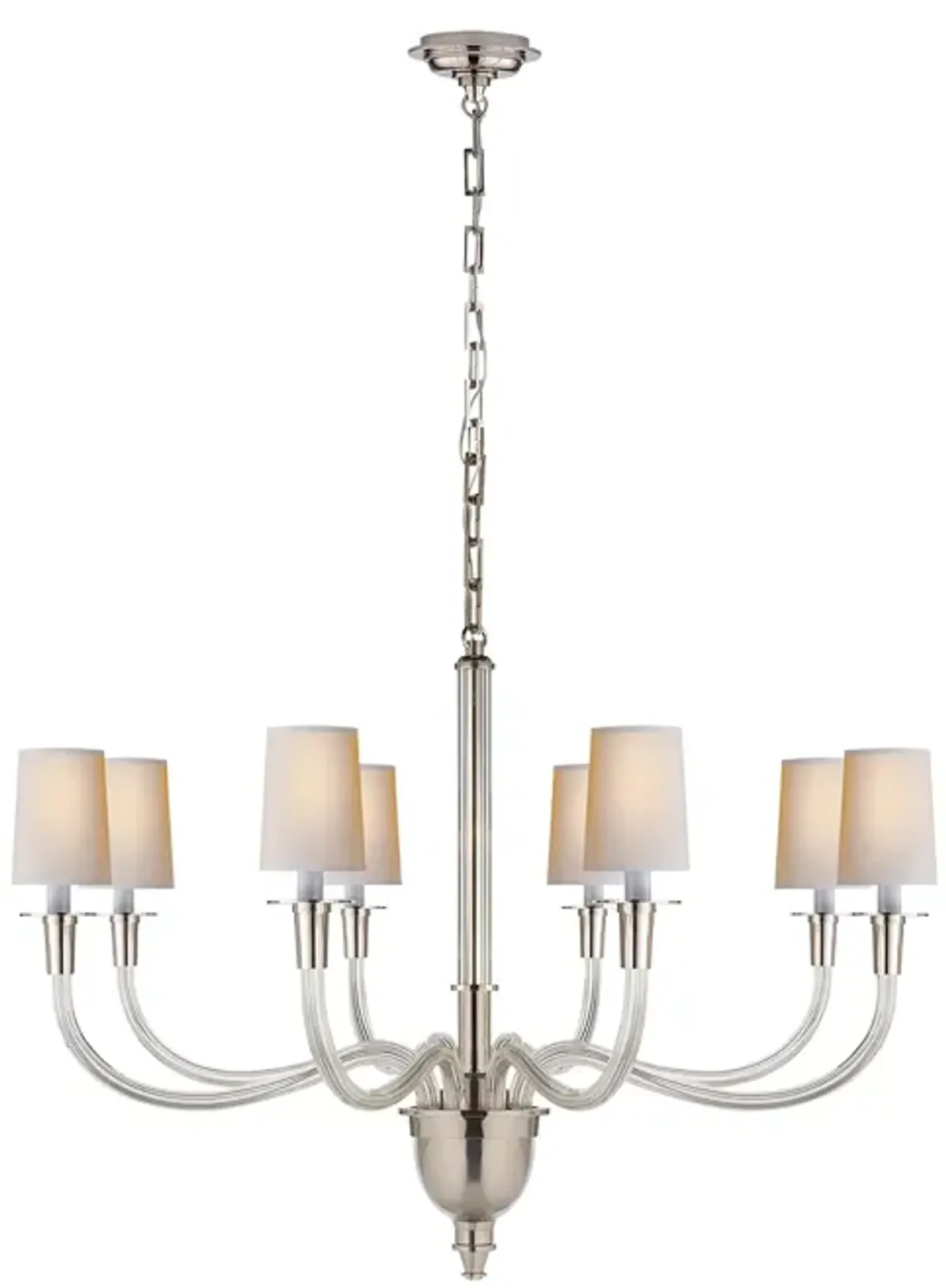 Thomas O'Brien Vivian Large One-Tier Chandelier