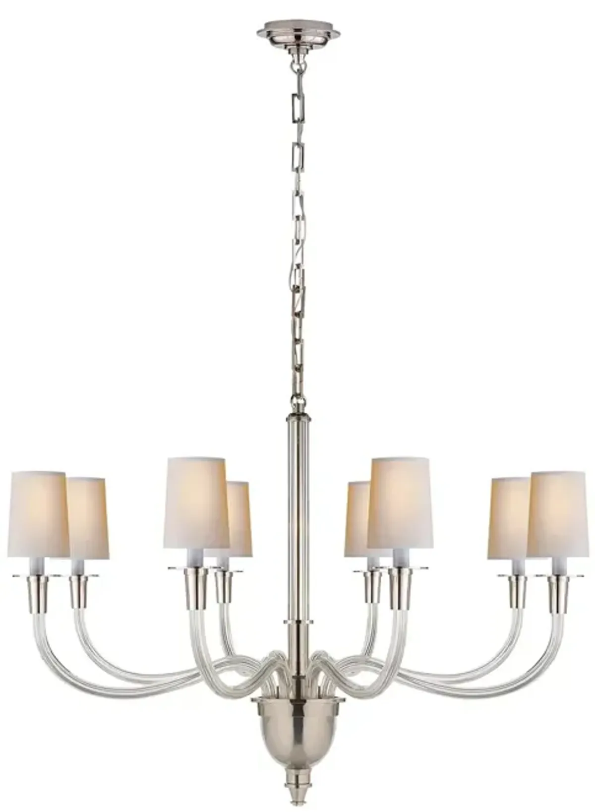 Thomas O'Brien Vivian Large One-Tier Chandelier