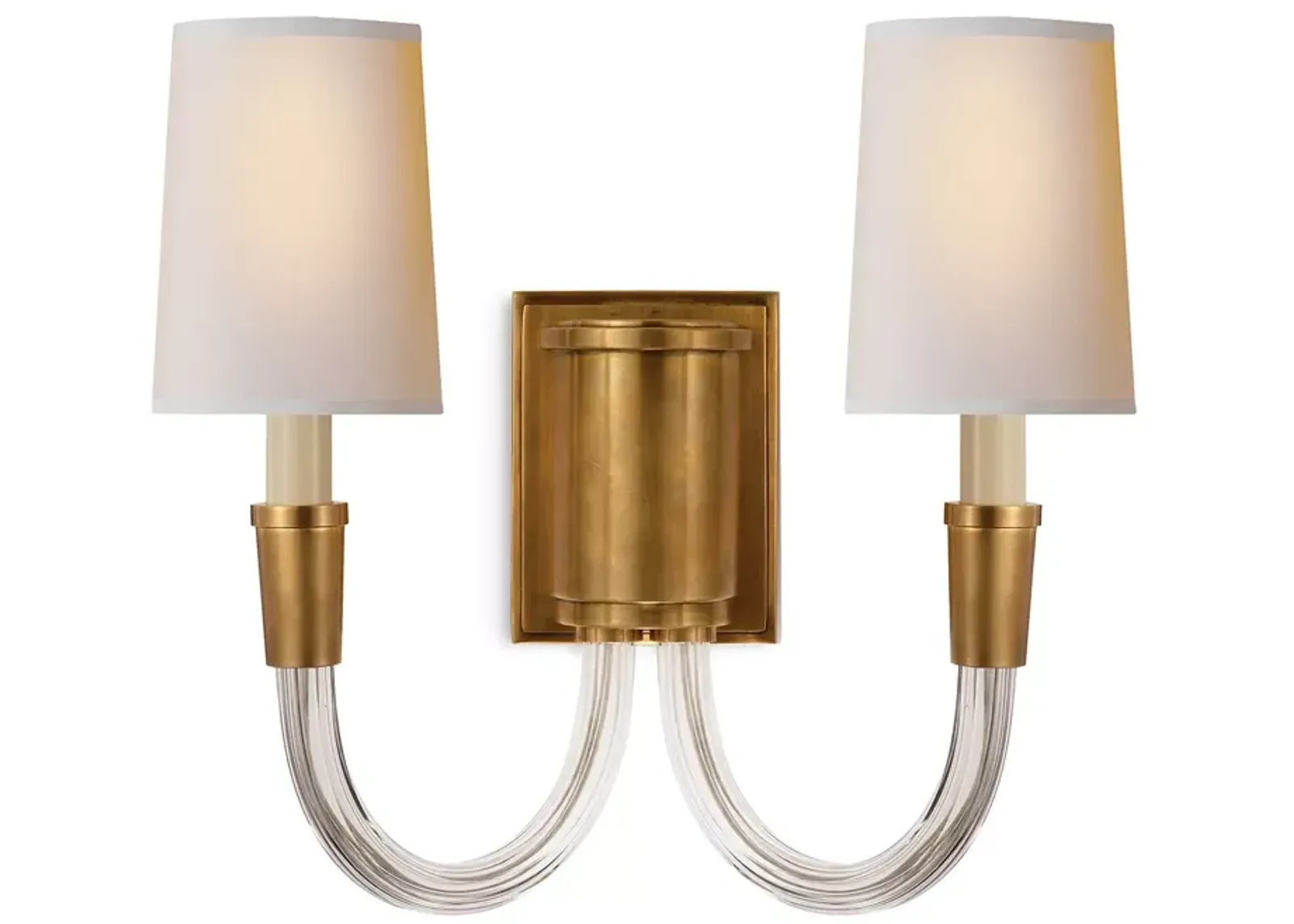 Thomas O'Brien Vivian Double Sconce