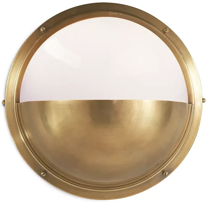 Thomas O'Brien Pelham Moon Wall Light