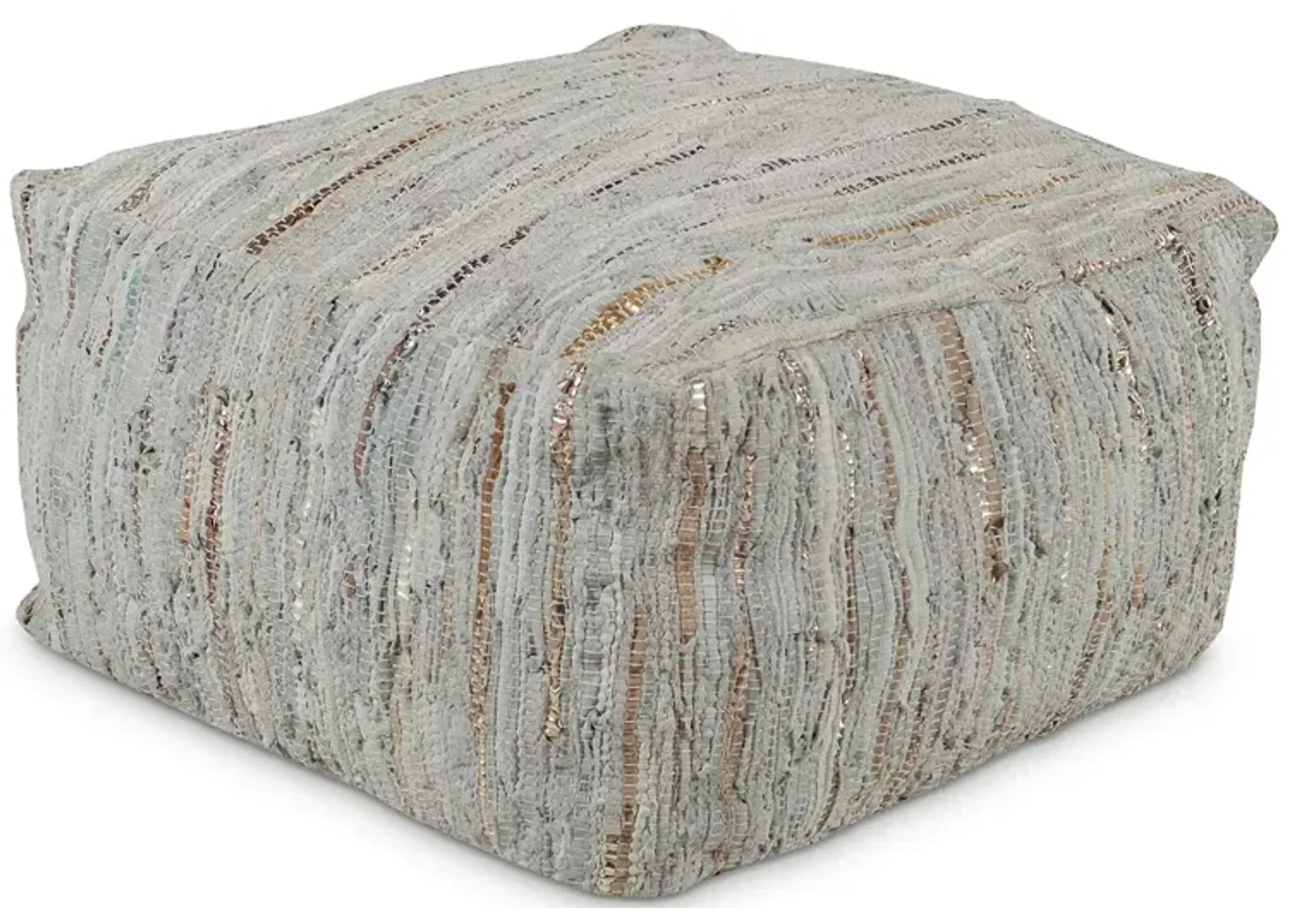 Surya Anthracite Pouf