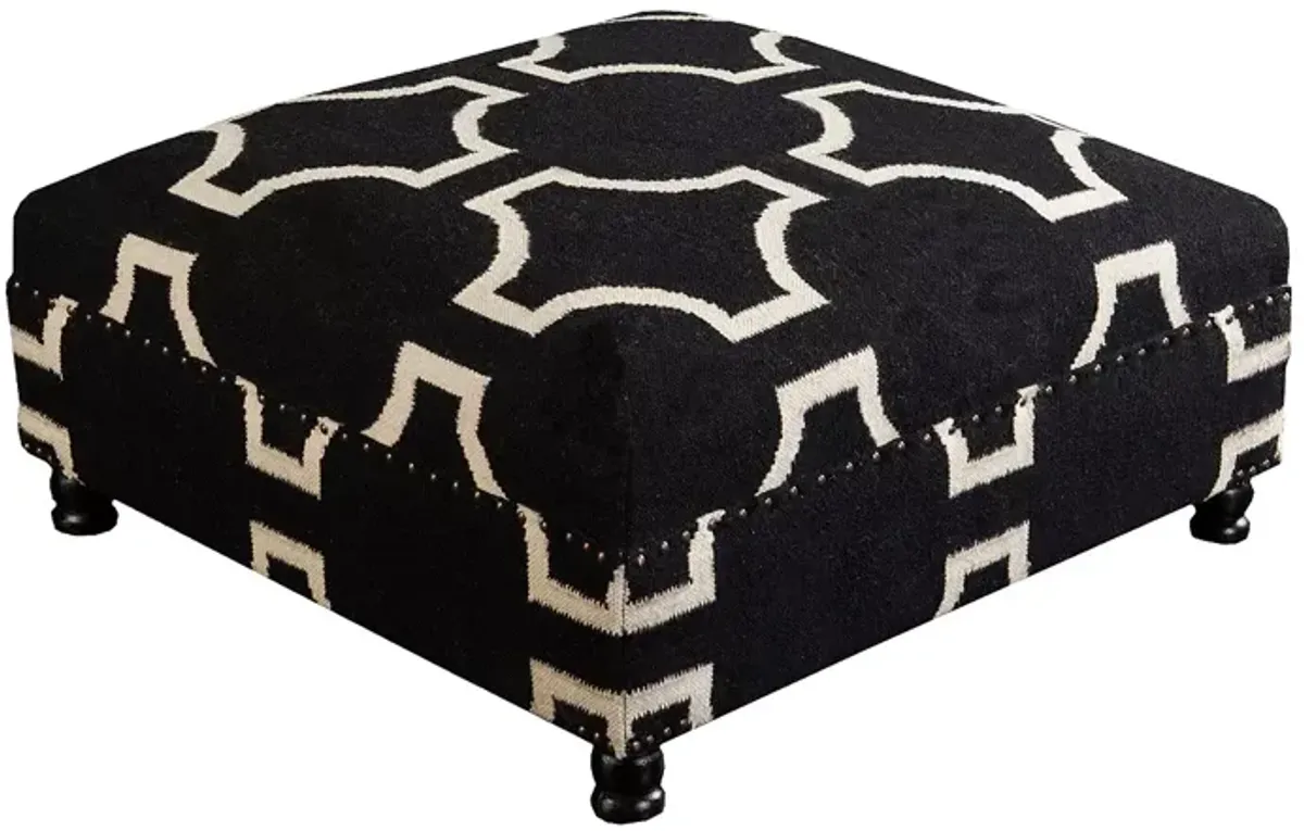 Surya Fallon Brooks Flatweave Ottoman