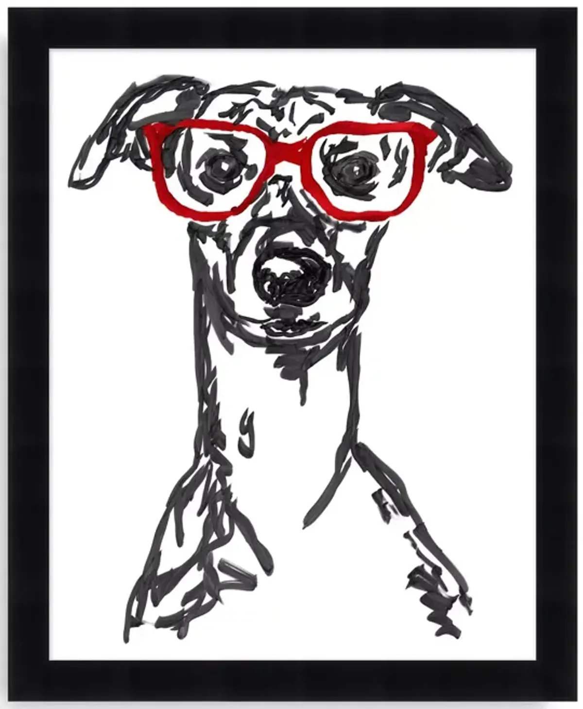 Bloomingdale's Artisan Collection Dog Portrait I Wall Art