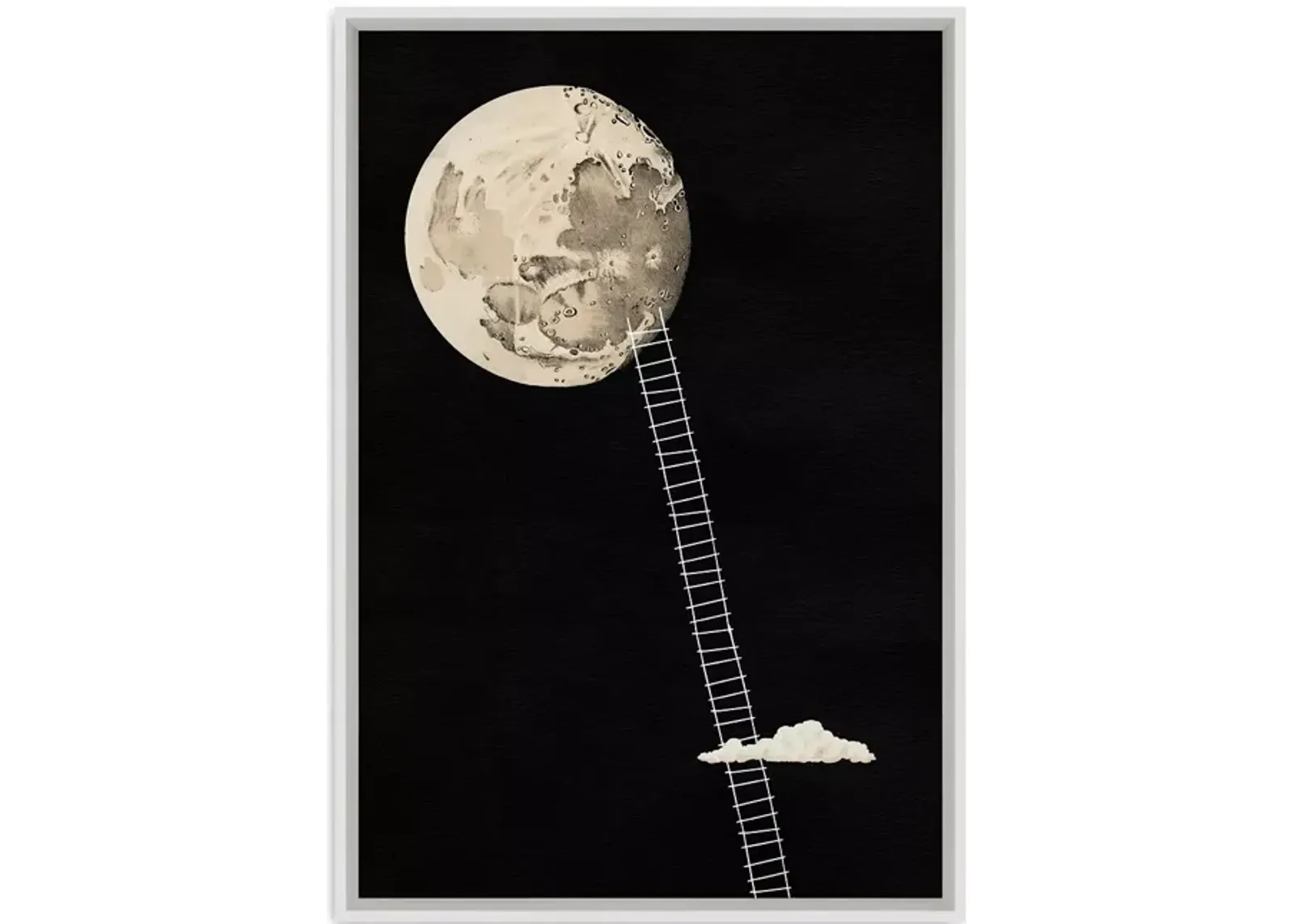 Bloomingdale's Artisan Collection To the Moon I Wall Art