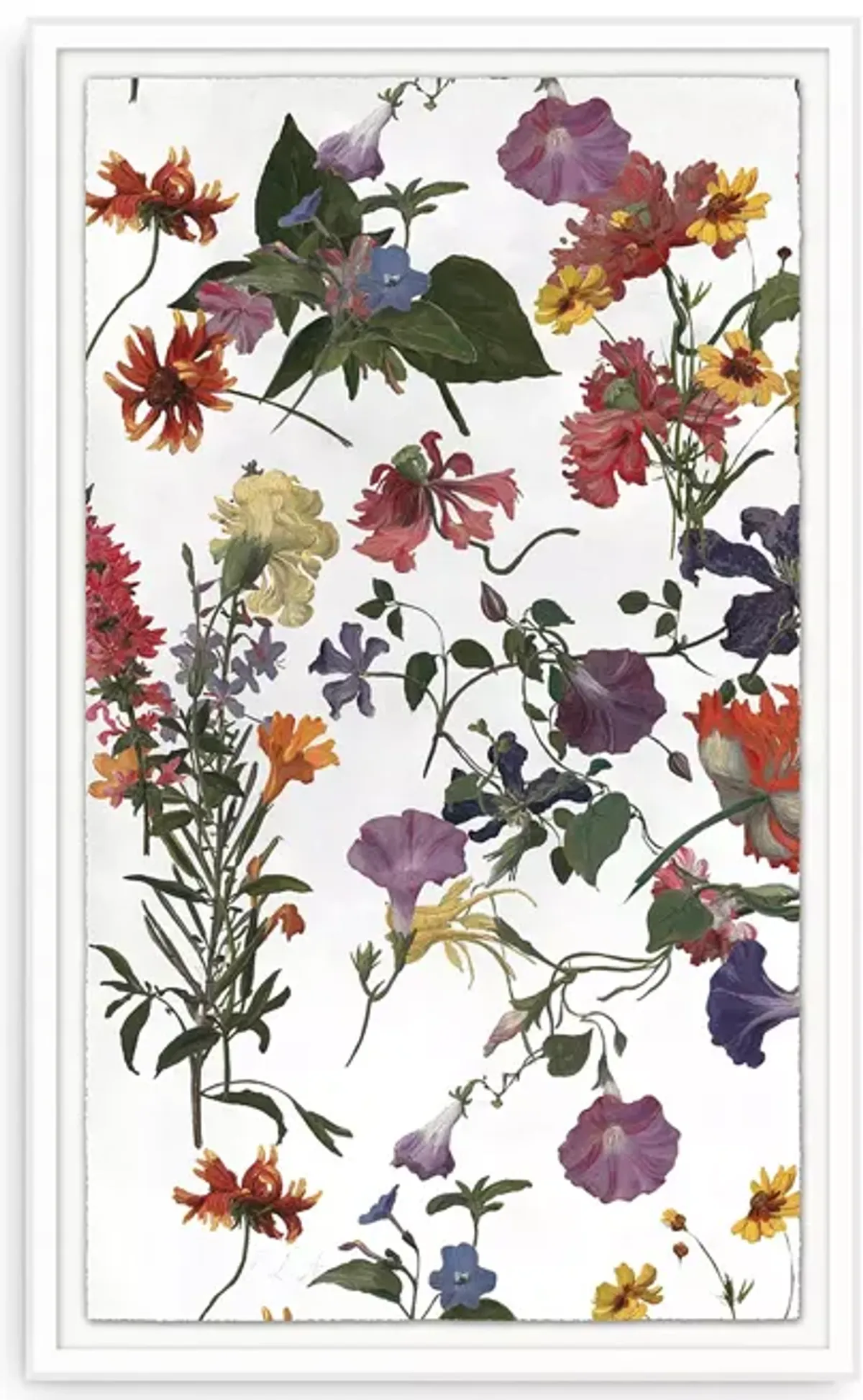 Bloomingdale's Floral Wallpaper 1 Wall Art