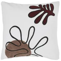Ren-Wil Erin White/Multi Decorative Pillow, 20" x 20"