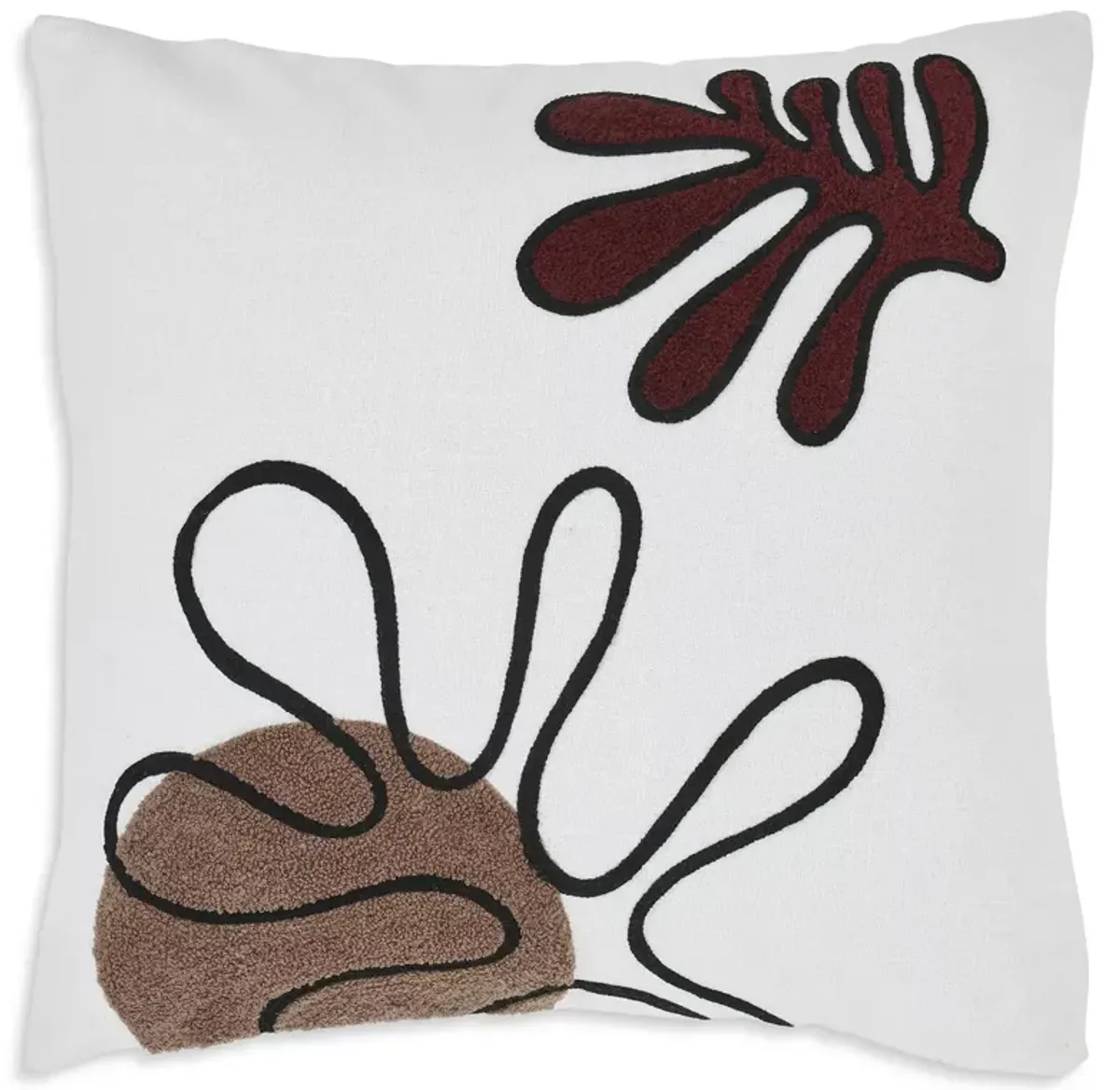 Ren-Wil Erin White/Multi Decorative Pillow, 20" x 20"