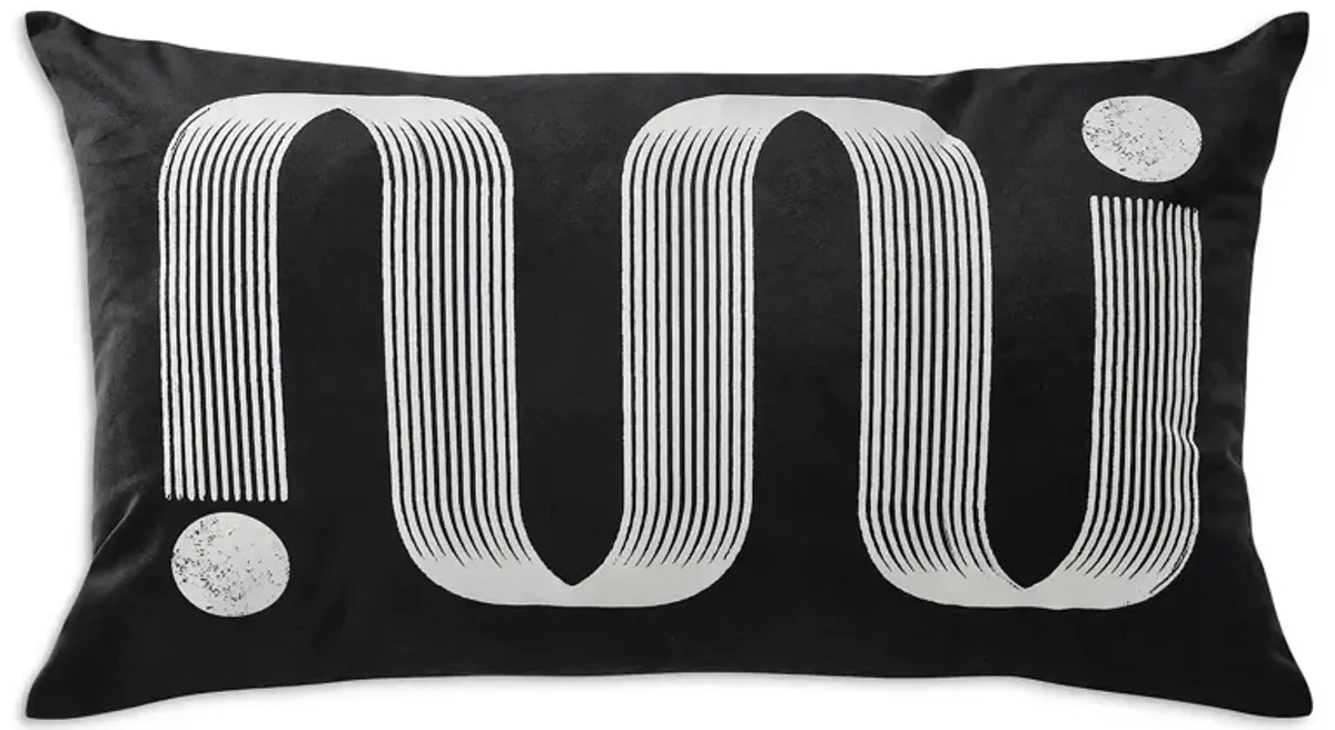 Ren-Wil Zora Printed Decorative Pillow, 25" x 15"