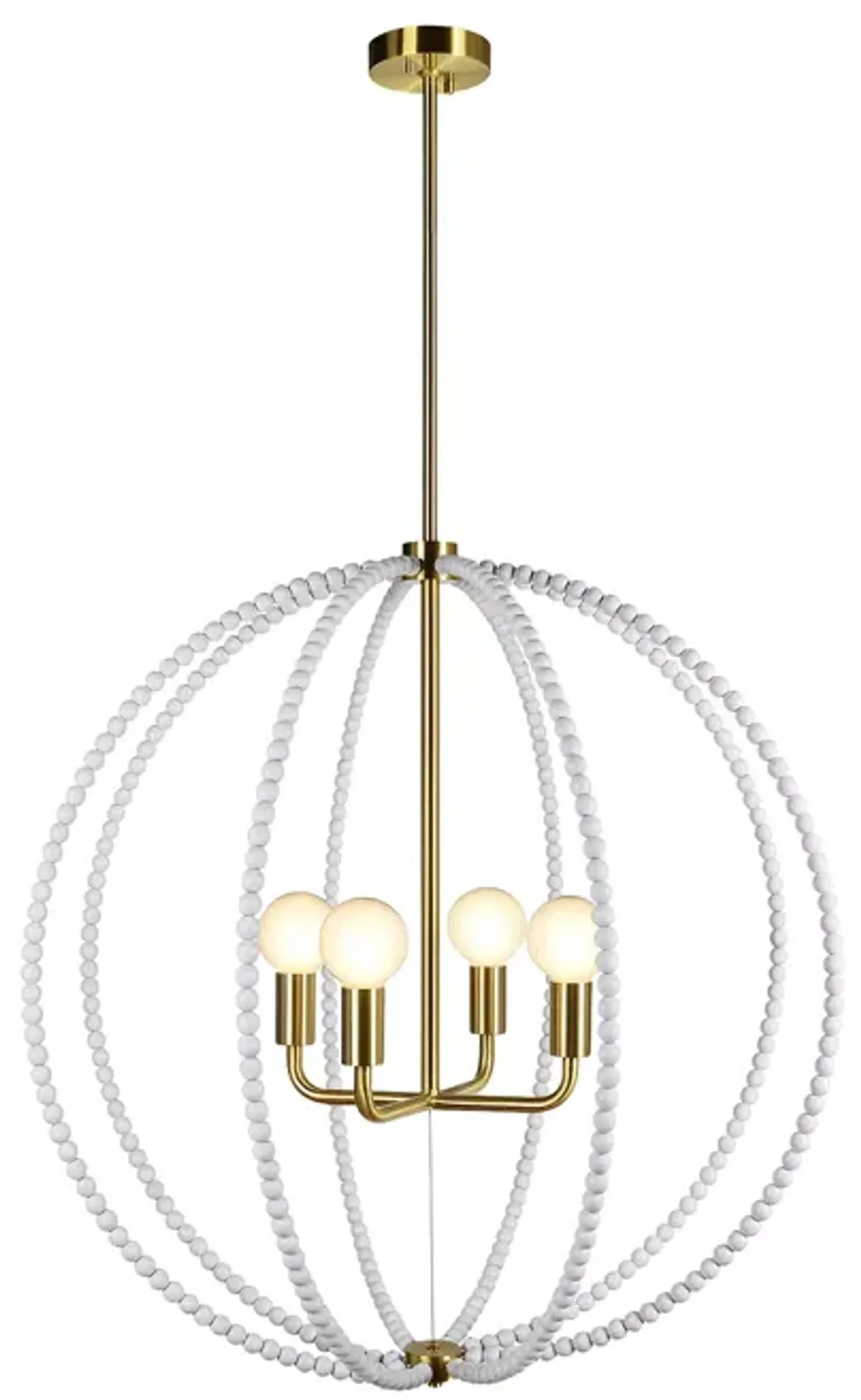 Ren-Wil Basil 4 Light Ceiling Fixture