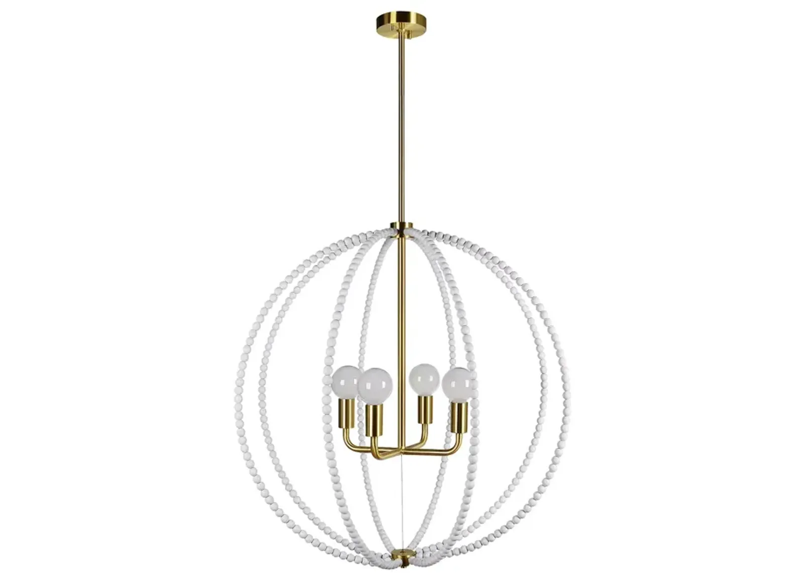 Ren-Wil Basil 4 Light Ceiling Fixture