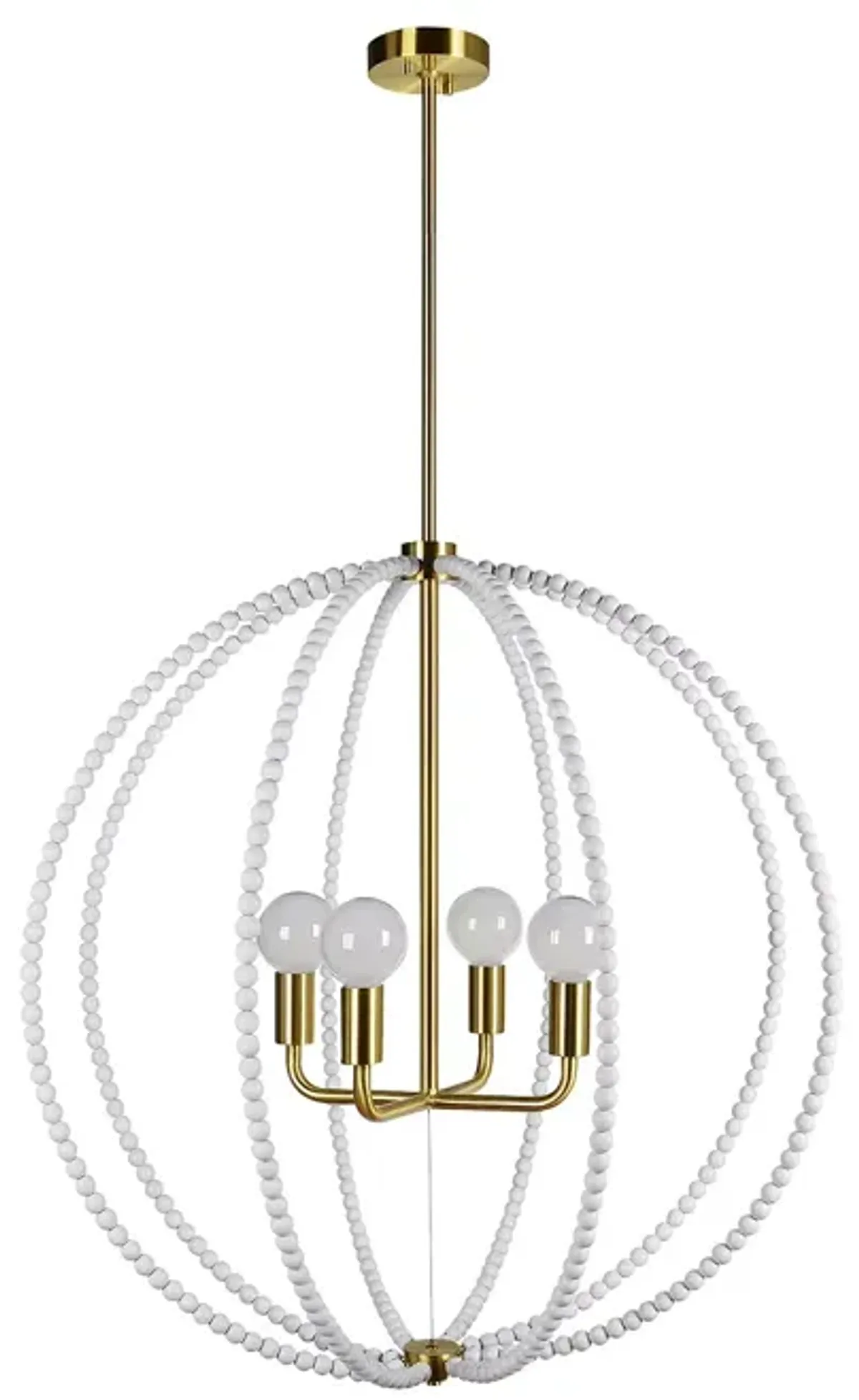 Ren-Wil Basil 4 Light Ceiling Fixture