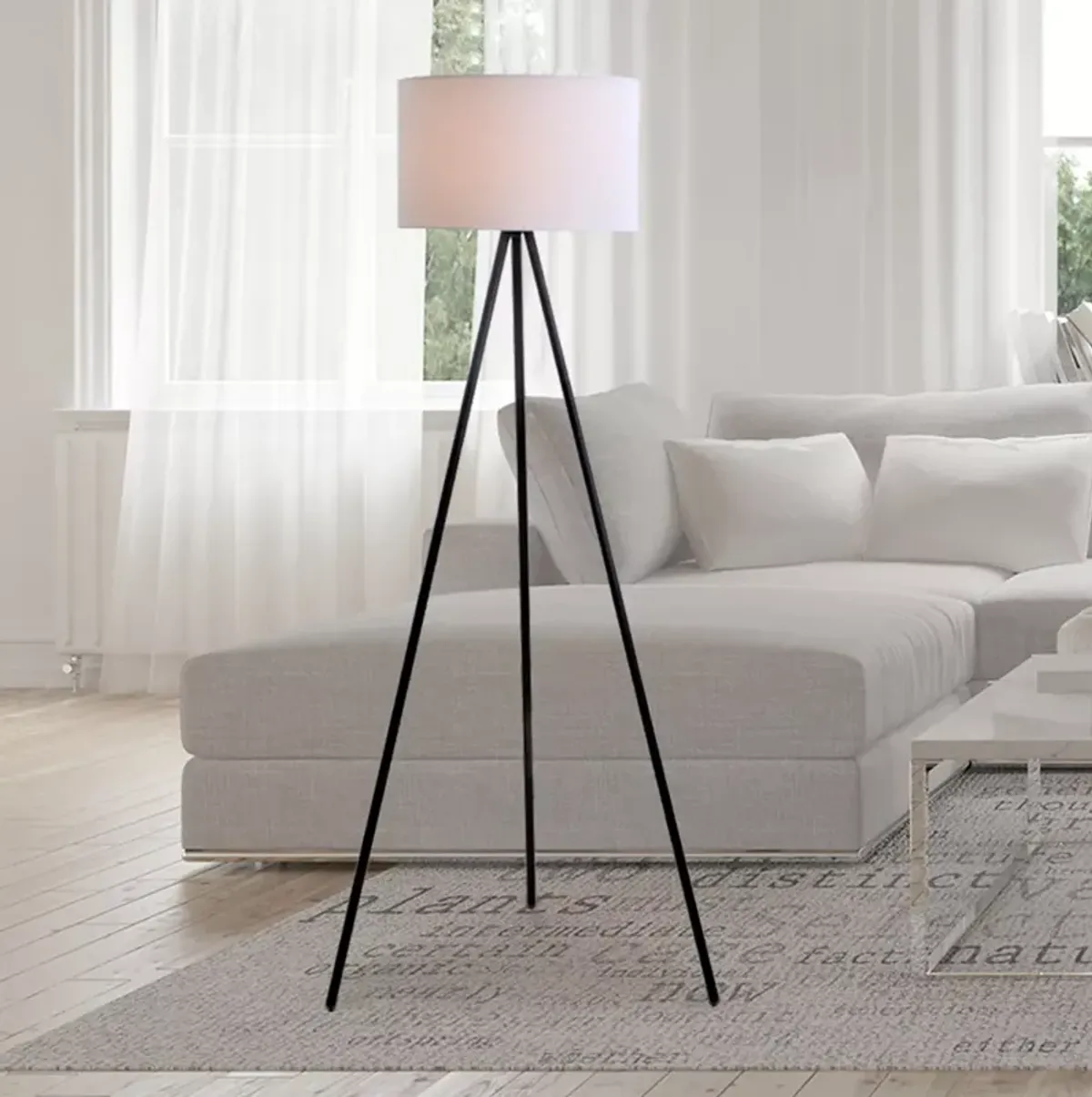 Cresswell Hayden 61" Tripod Floor Lamp 