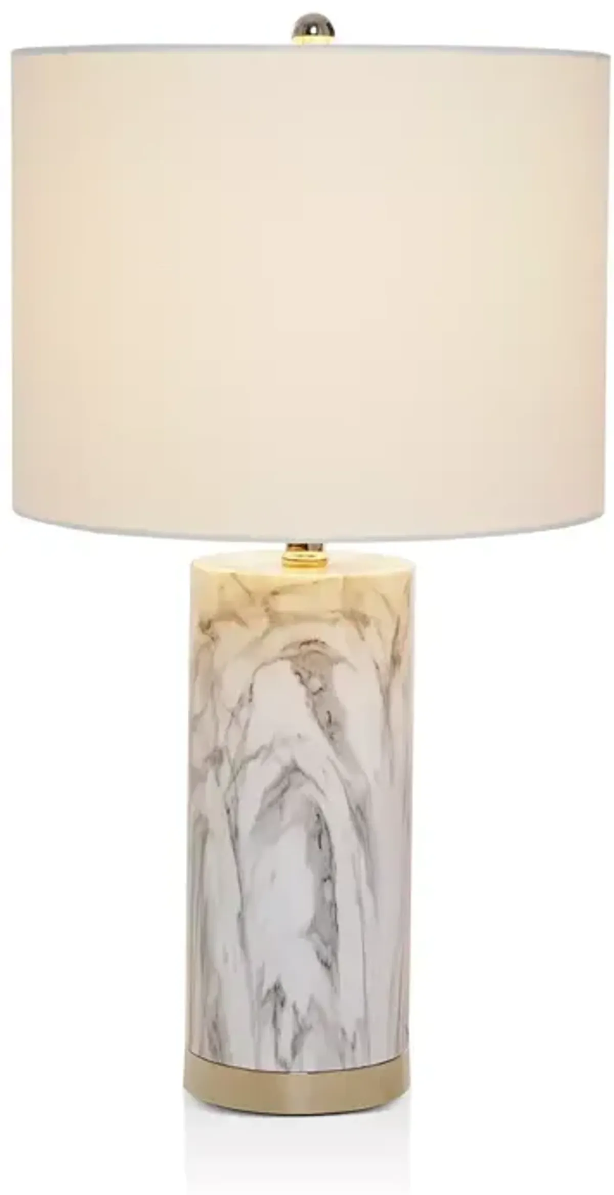 Cresswell Morgan Faux-Marble Table Lamp 