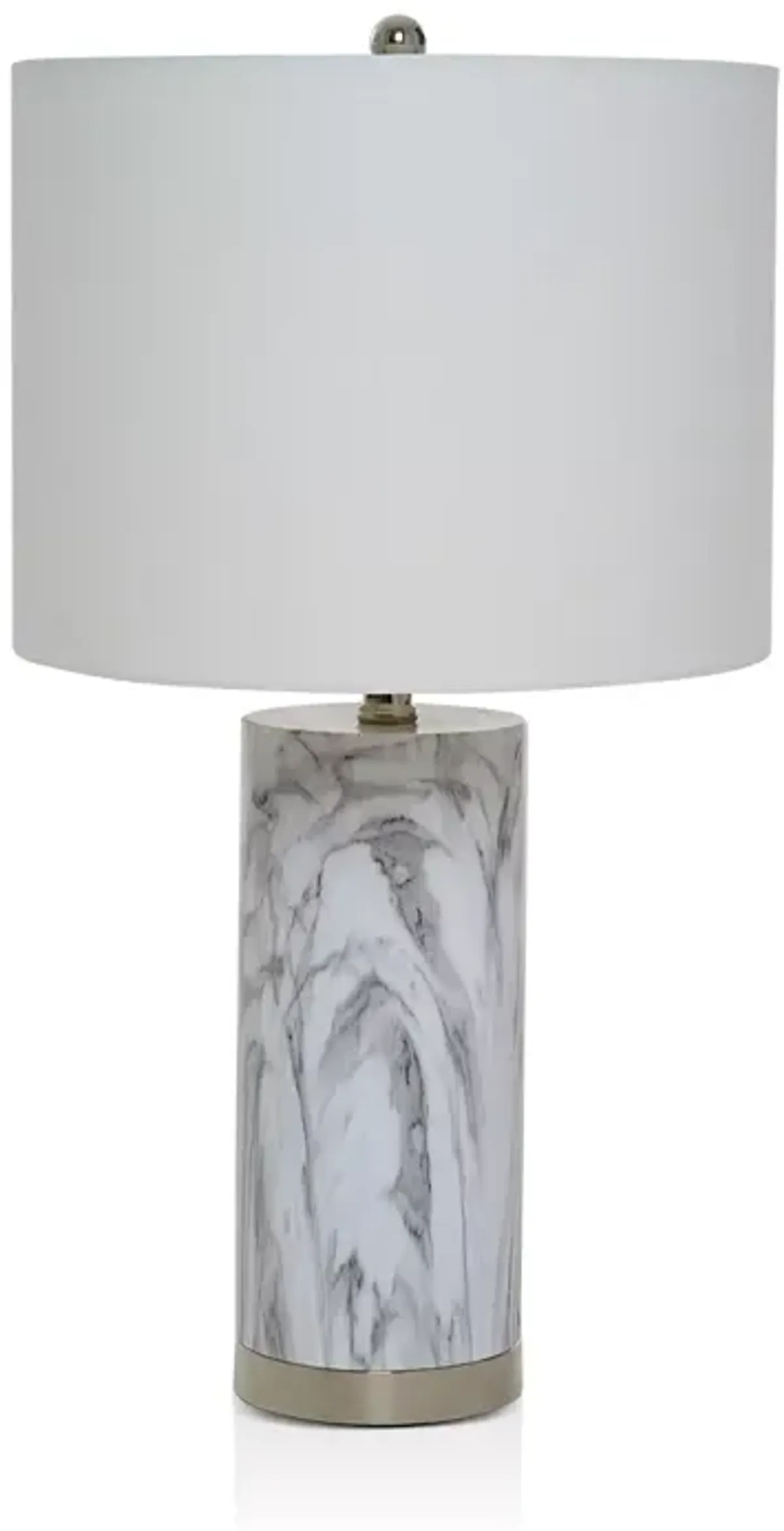 Cresswell Morgan Faux-Marble Table Lamp 