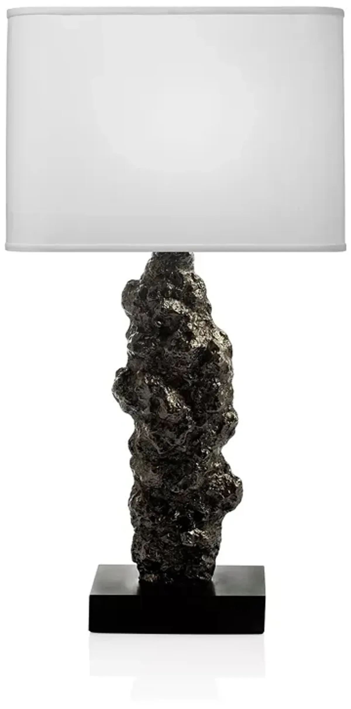 Michael Aram Black Meteorite Table Lamp