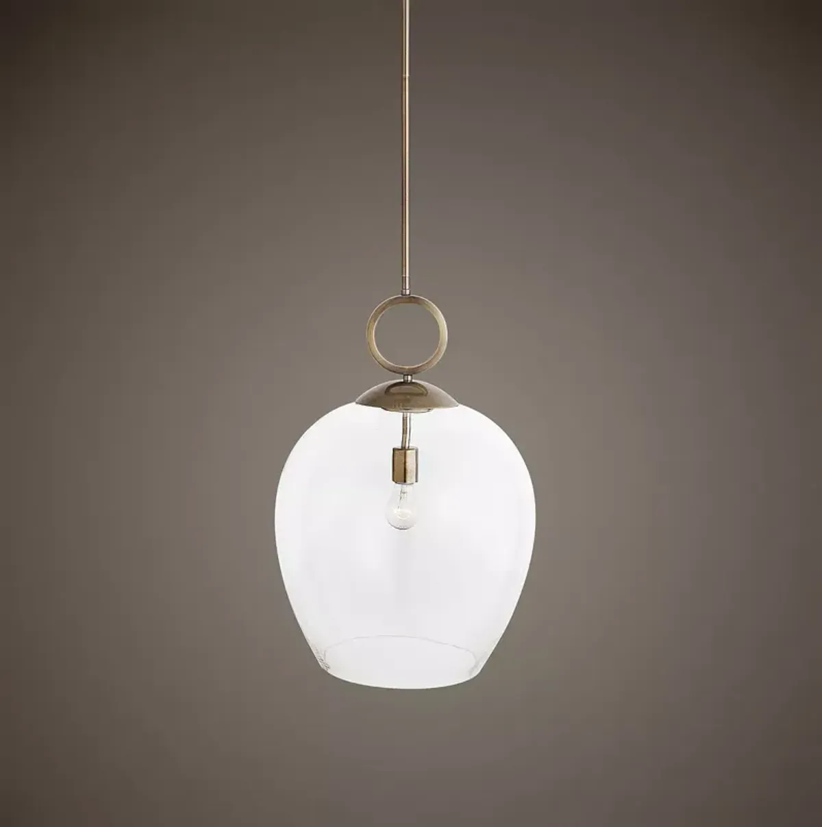 Uttermost Calix Large Blown Glass Pendant